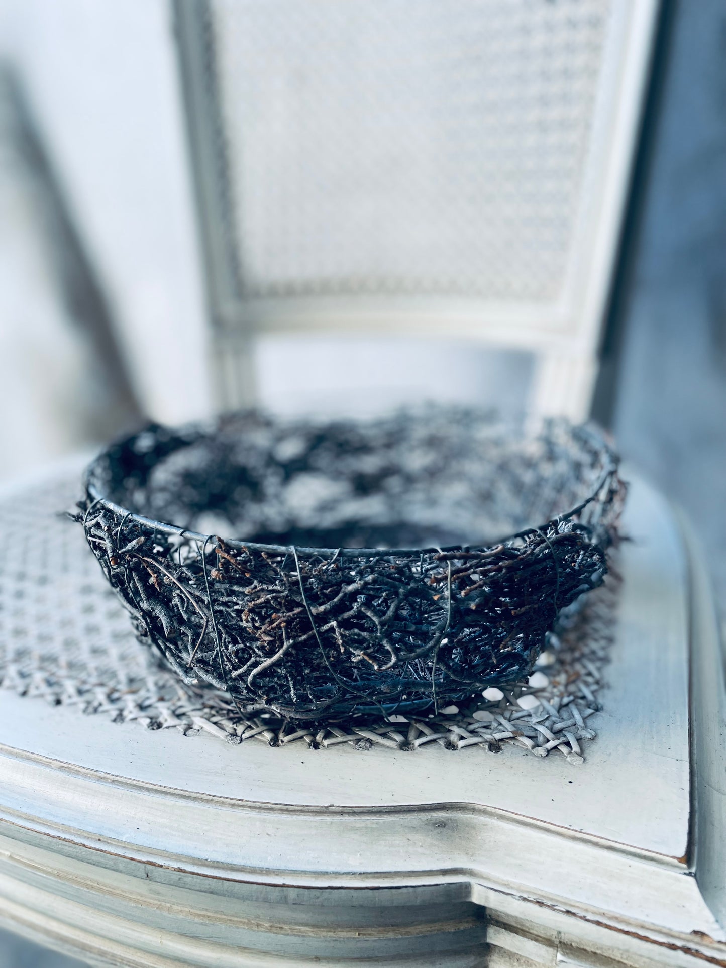 Košík, drôt, 8x22 cm