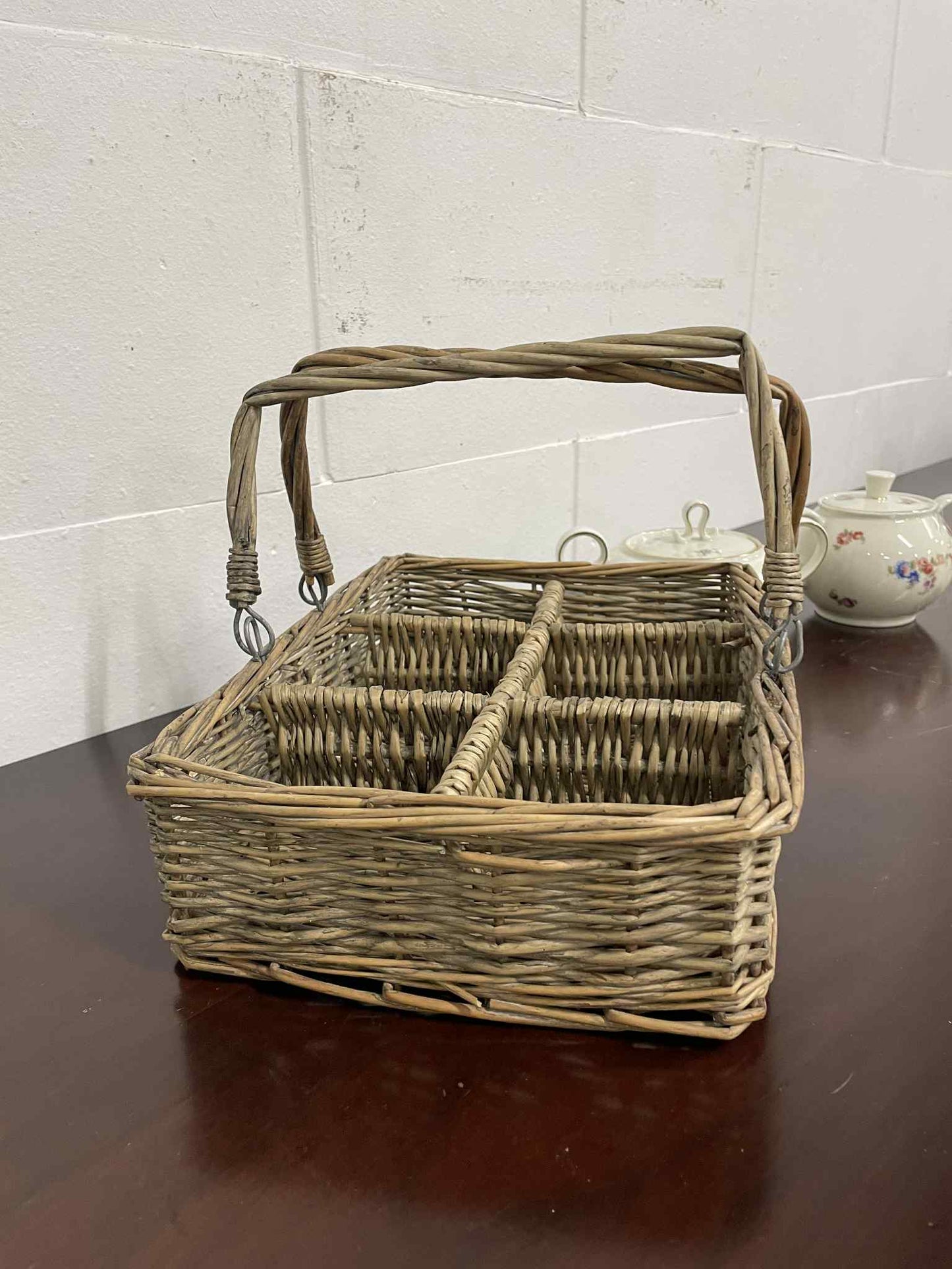 Ratanovy košík, 9x32x22 cm