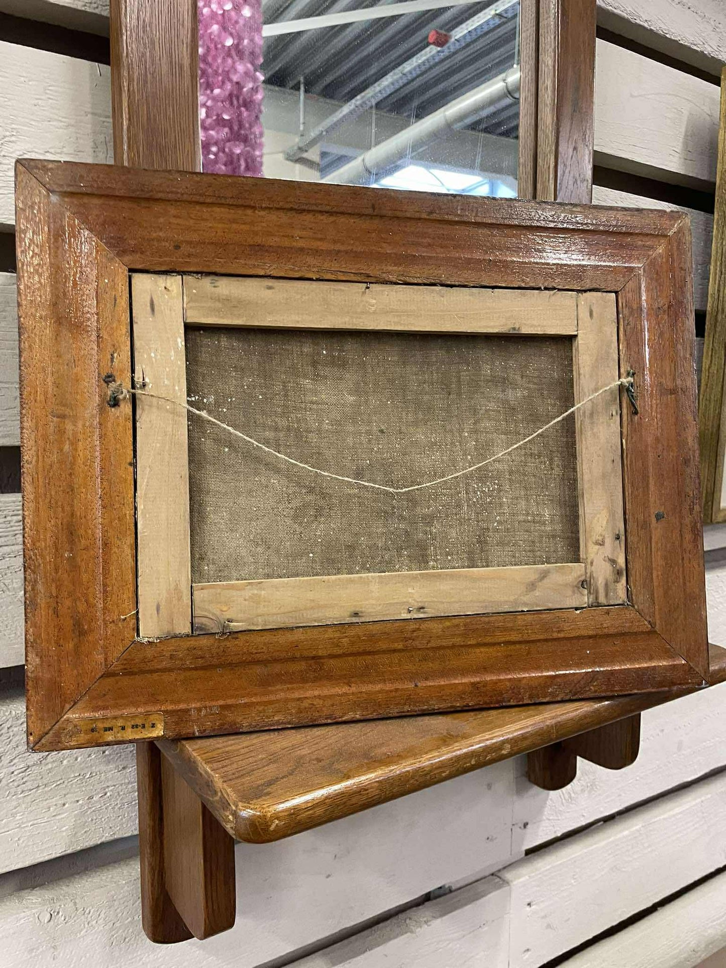 31x42 cm, olej, platno, rám, drevo