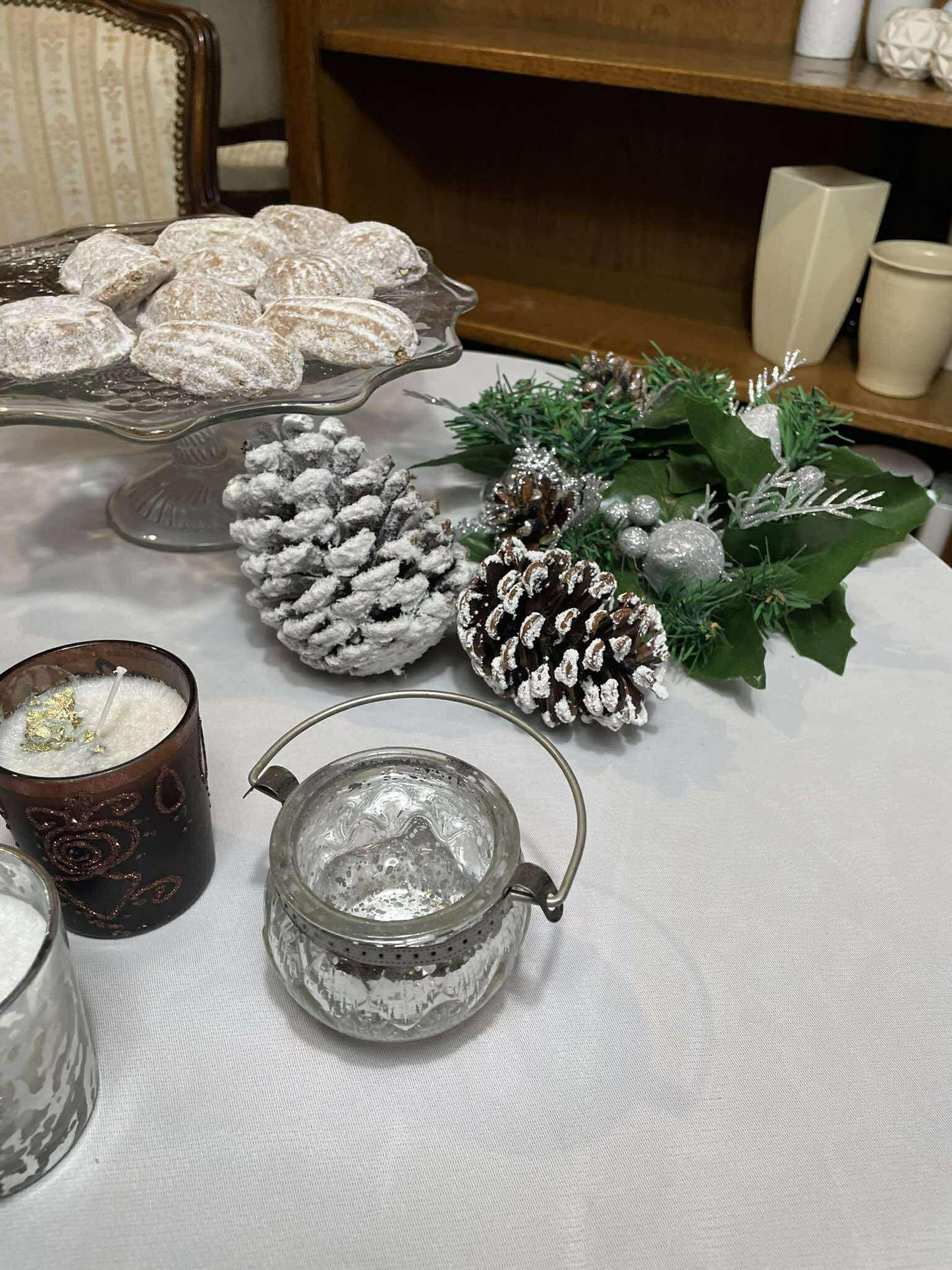 Svietnik, sklo, 6 cm