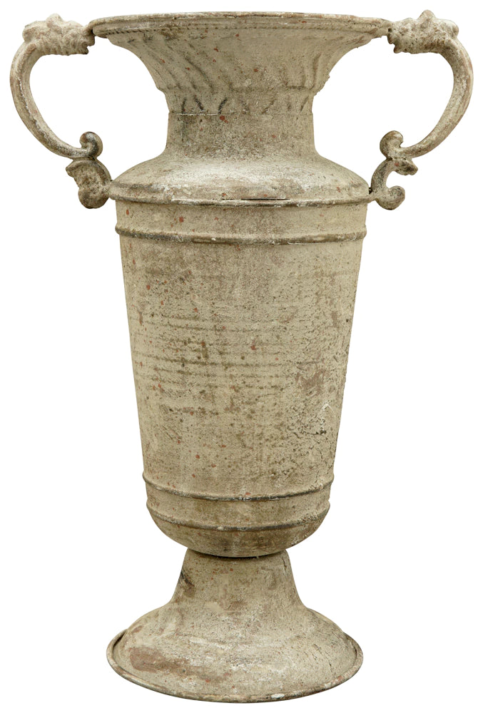 Vintage váza, kov, 25x16x37cm