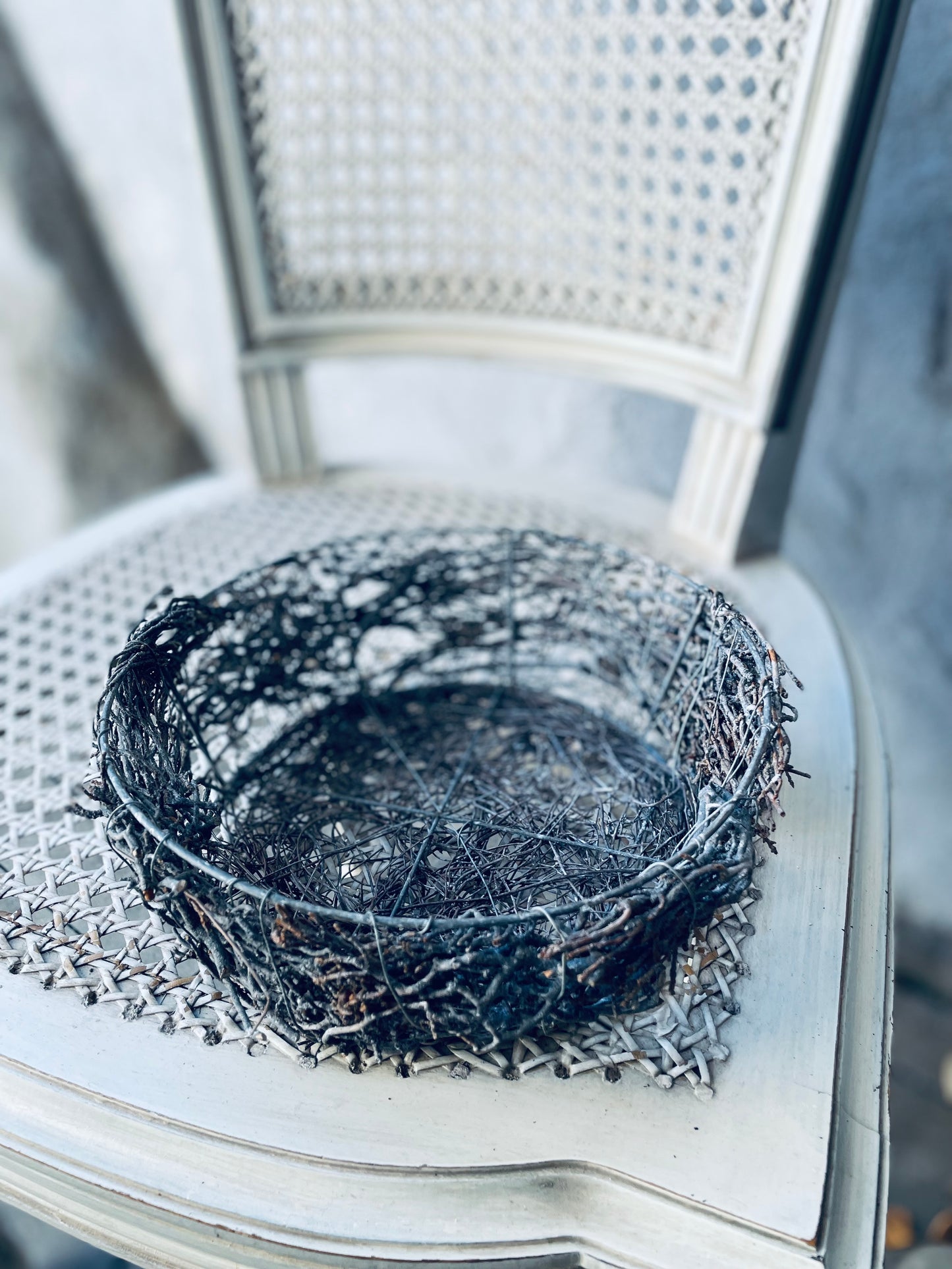 Košík, drôt, 8x22 cm