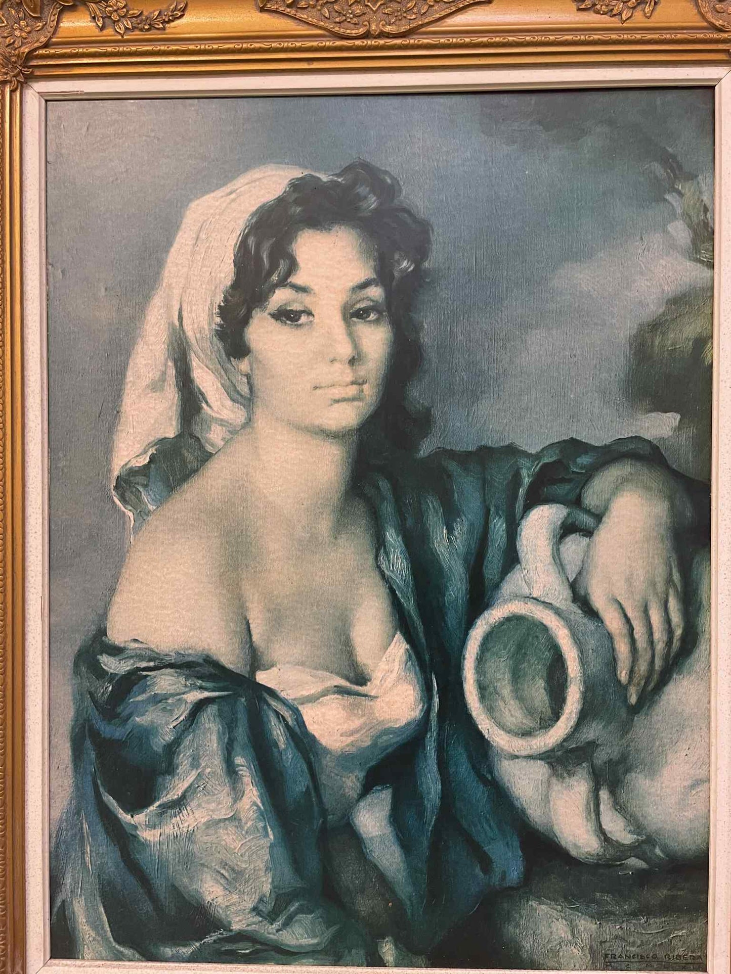 94x75 cm Rám, drevo, foto,