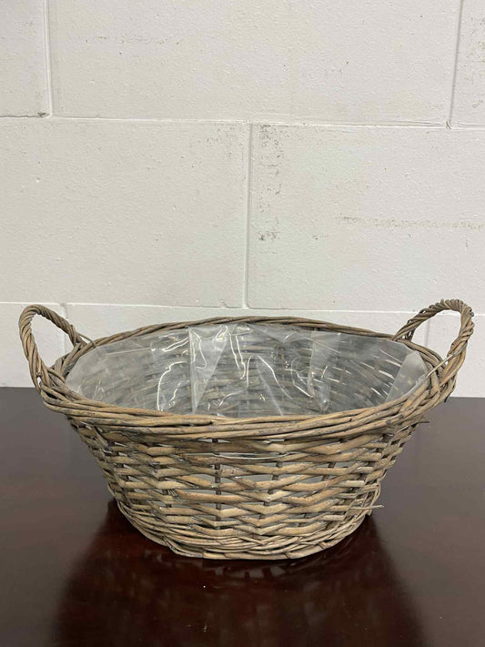 Ratan košík/kvetináč  13x33cm