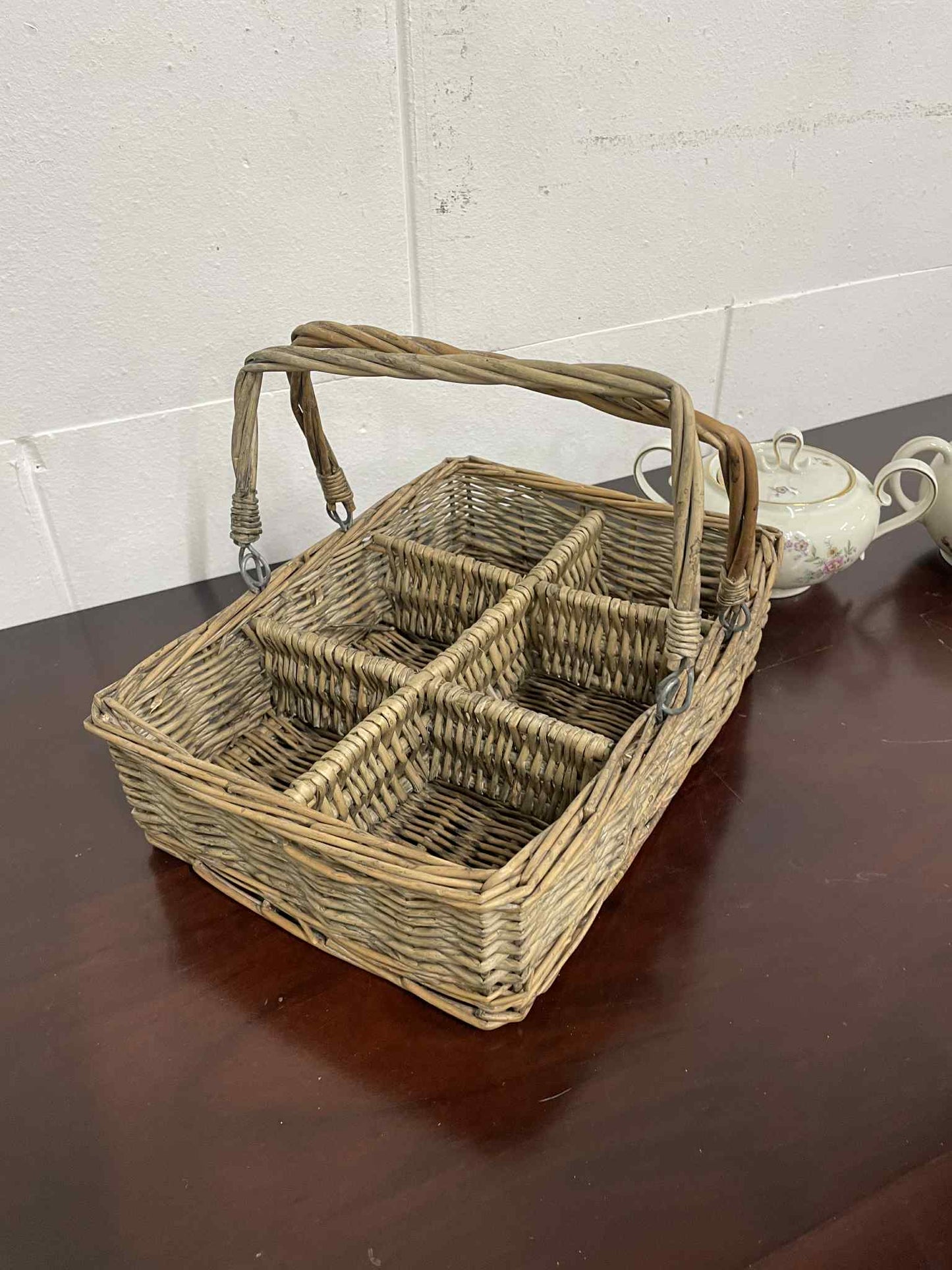 Ratanovy košík, 9x32x22 cm