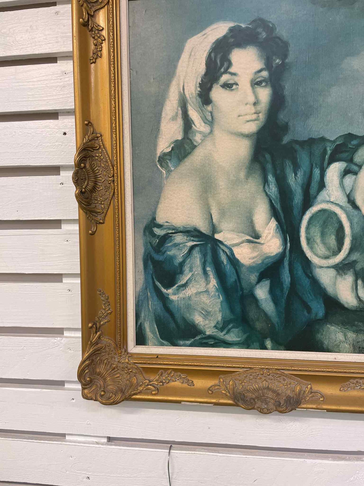 94x75 cm Rám, drevo, foto,