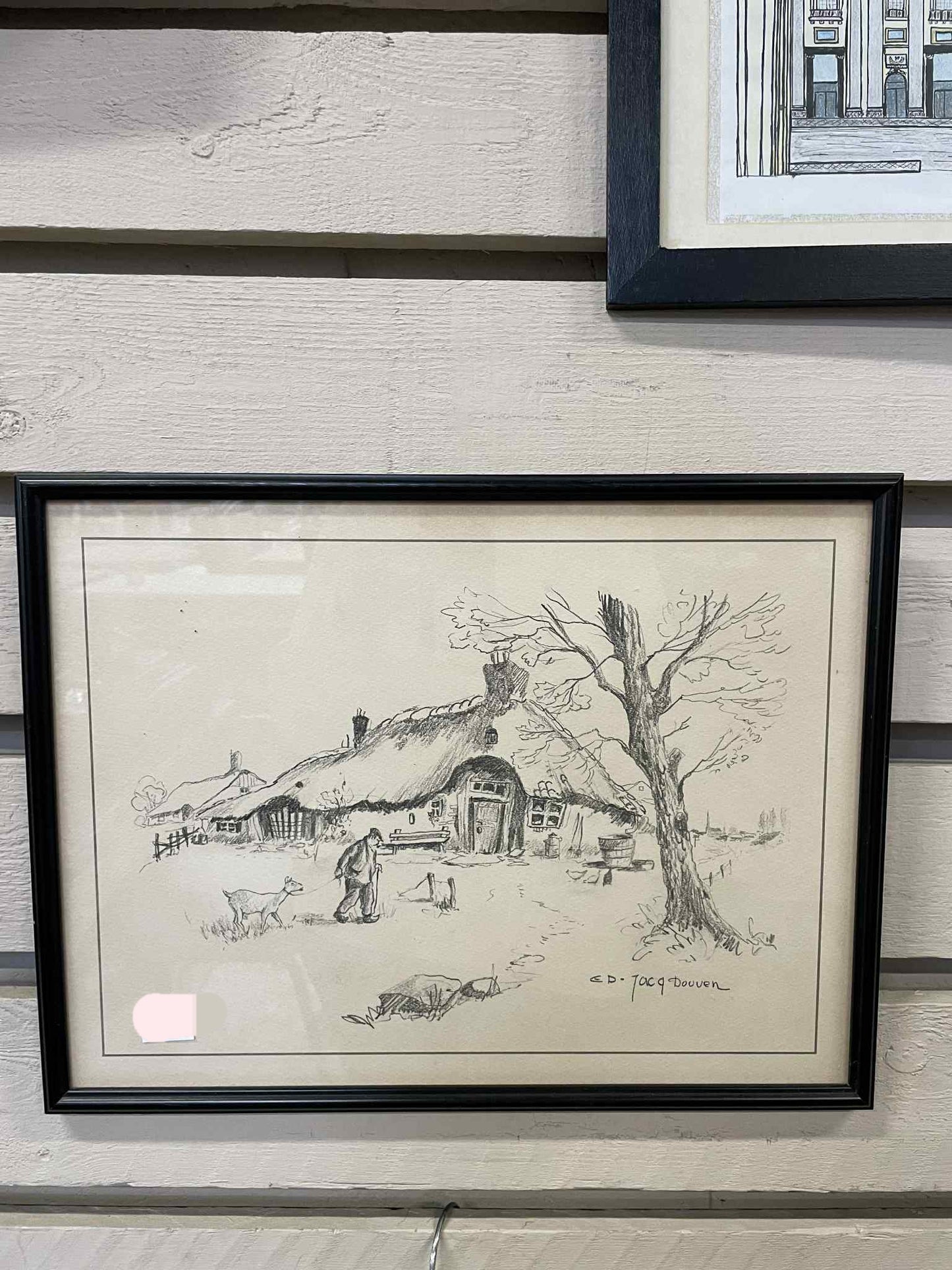 Obraz, uhlík, 32x42 cm,