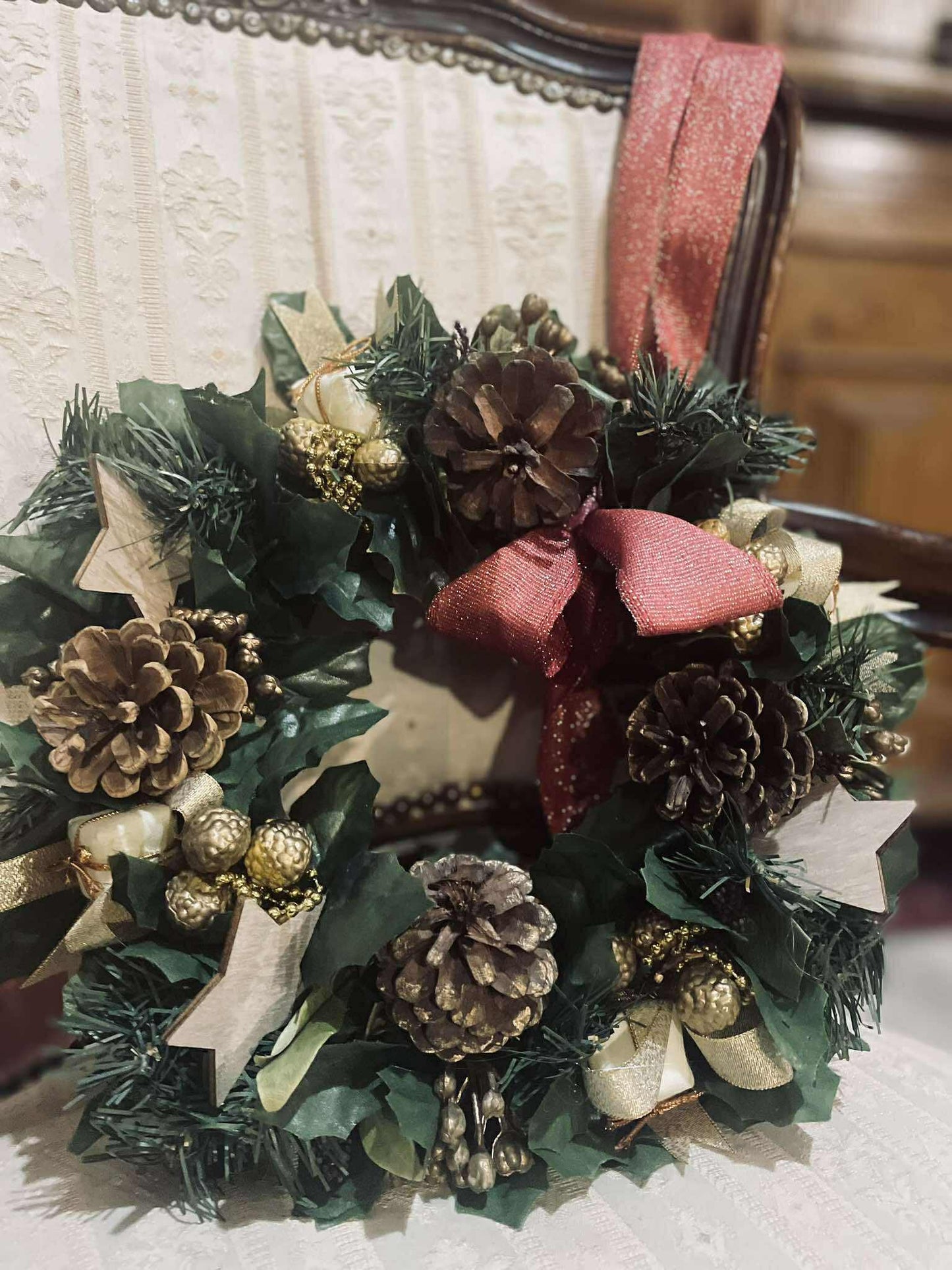 vianočný veniec, priemer 32 cm