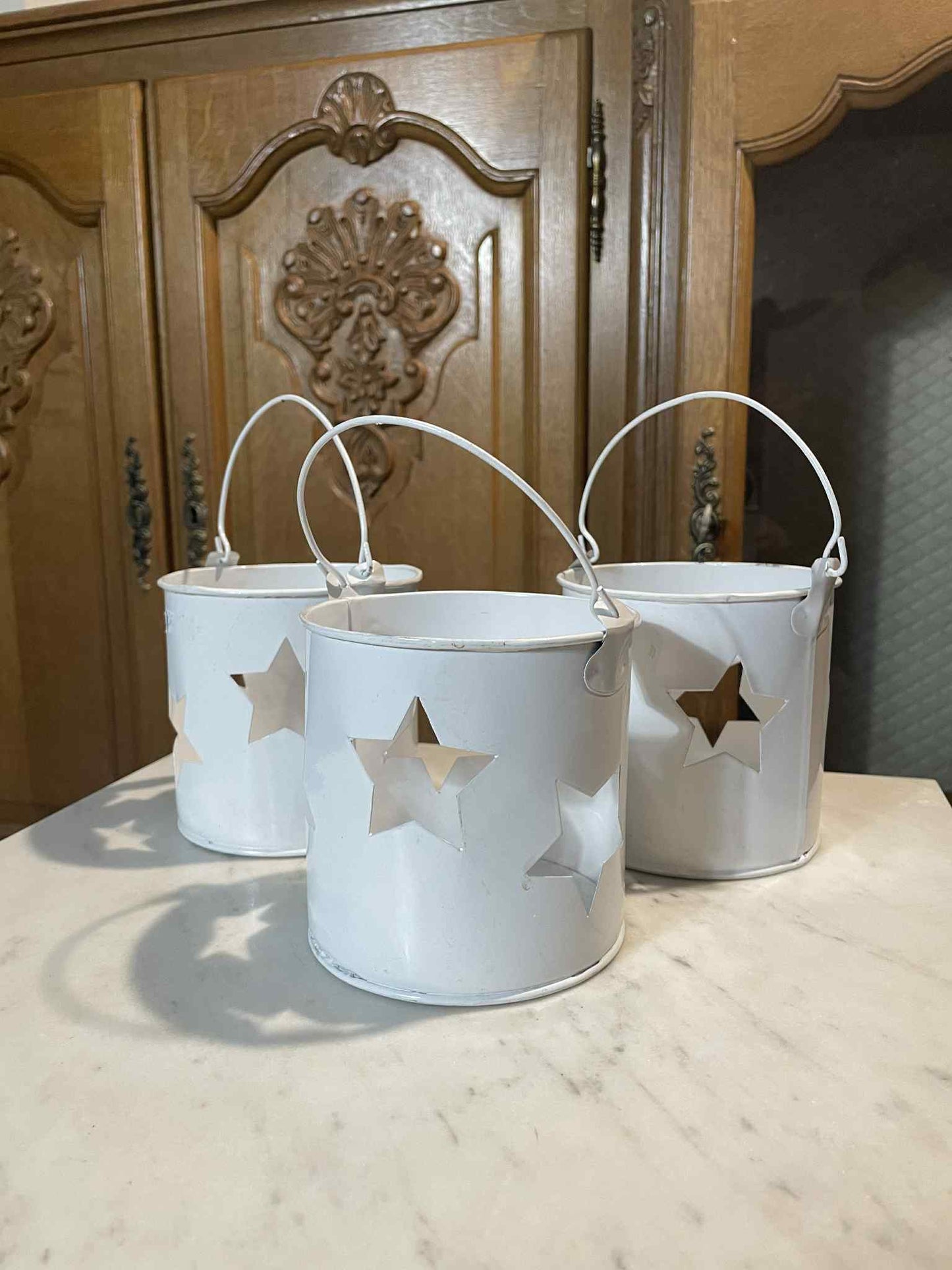 svietnik, plech, 11 x 11 cm