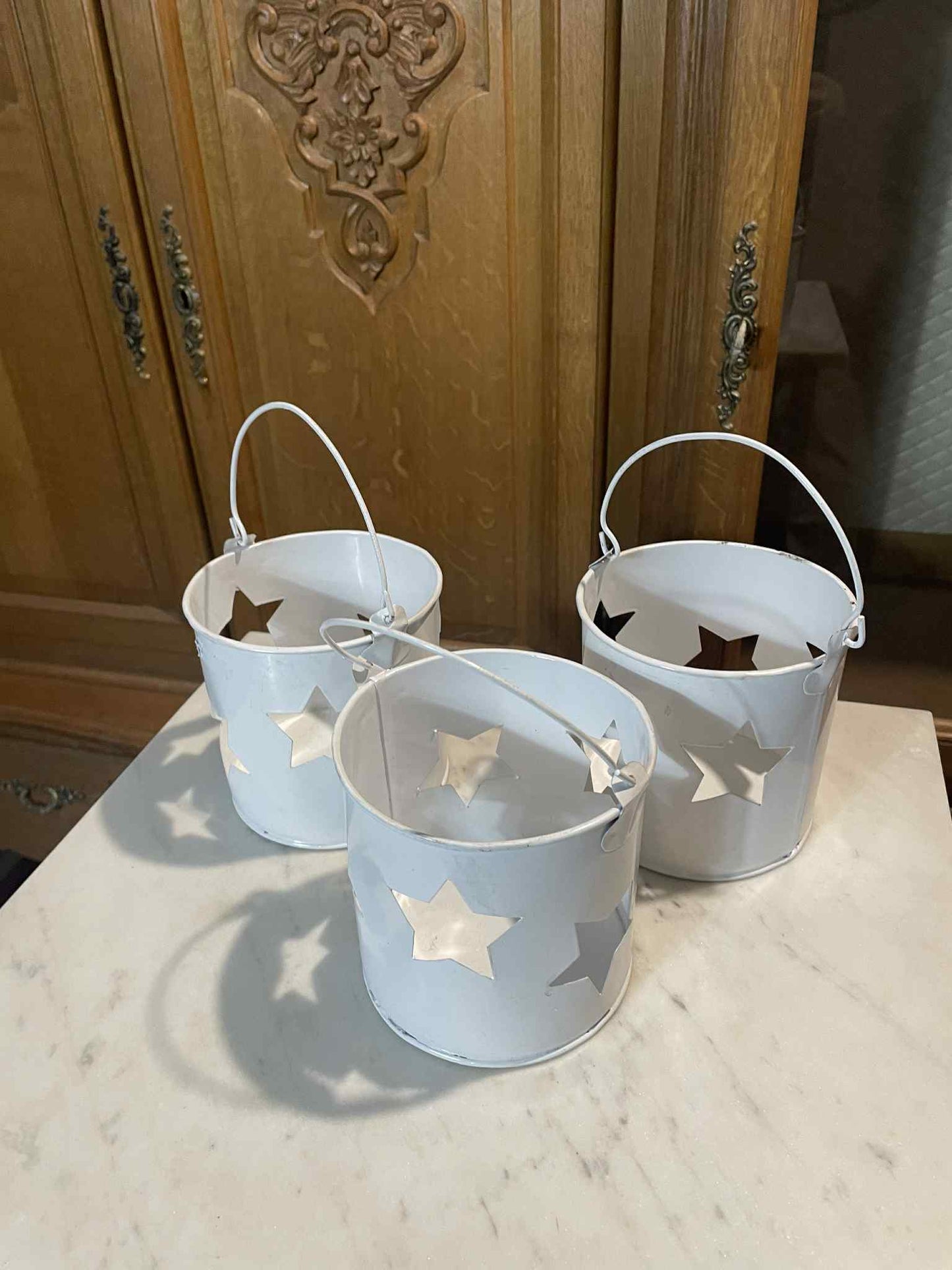 svietnik, plech, 11 x 11 cm