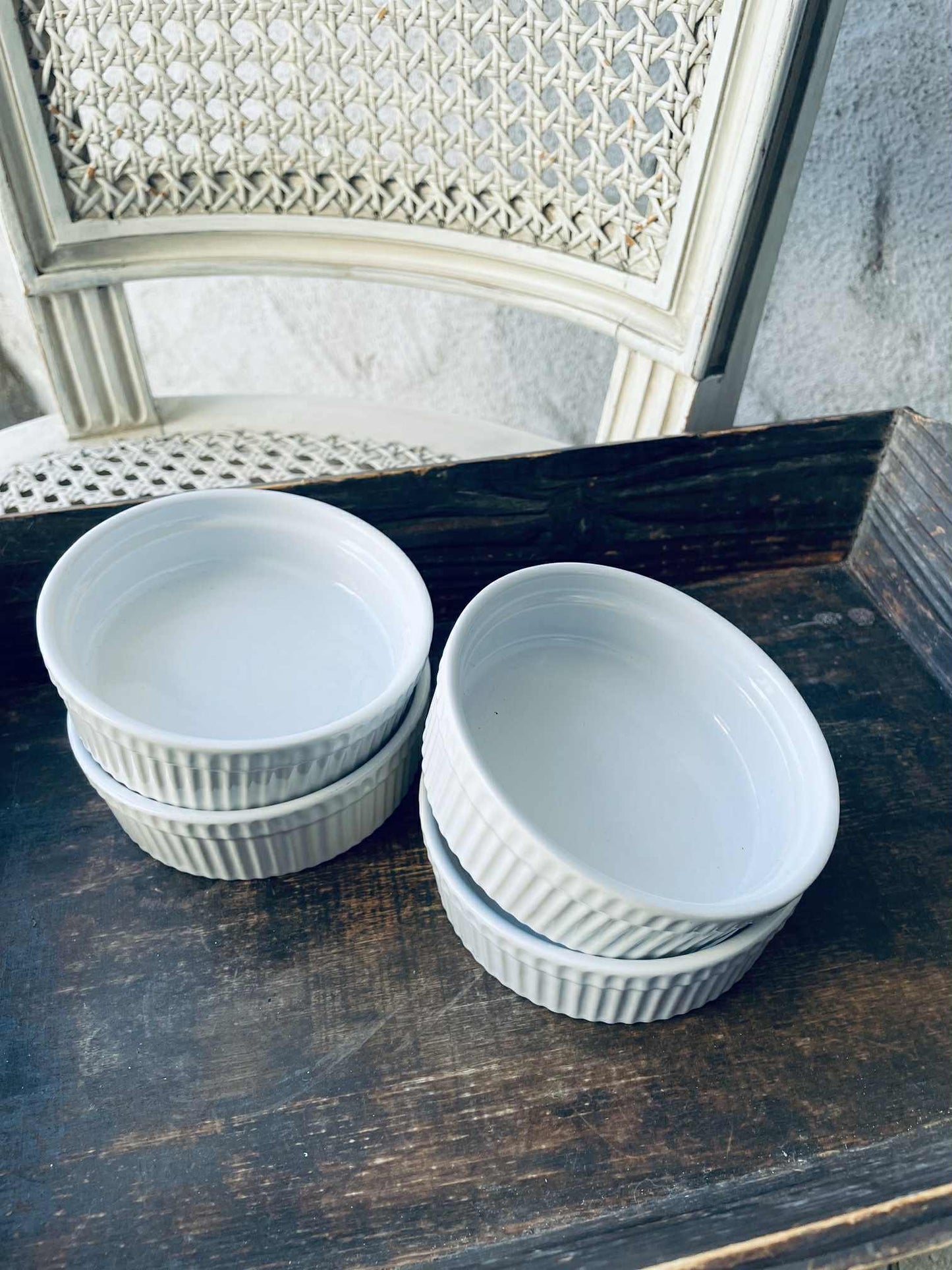 keramika, zapekacia miska, 4 x 11 cm