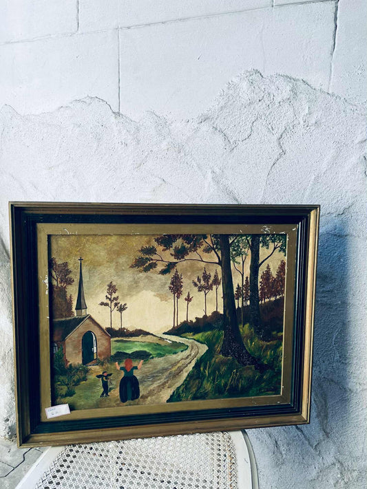 obraz, plátno, olej, 53 x 68 cm