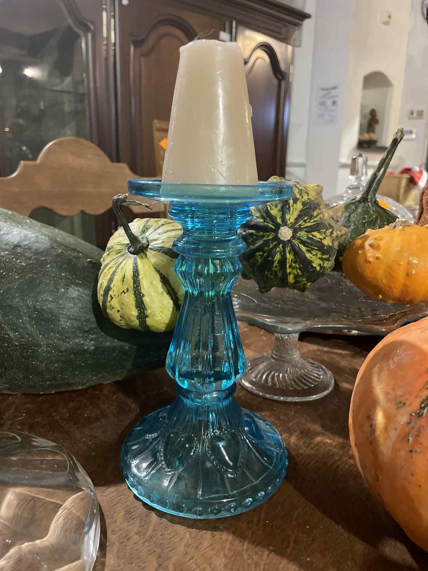 svietnik, sklo, v 19 cm