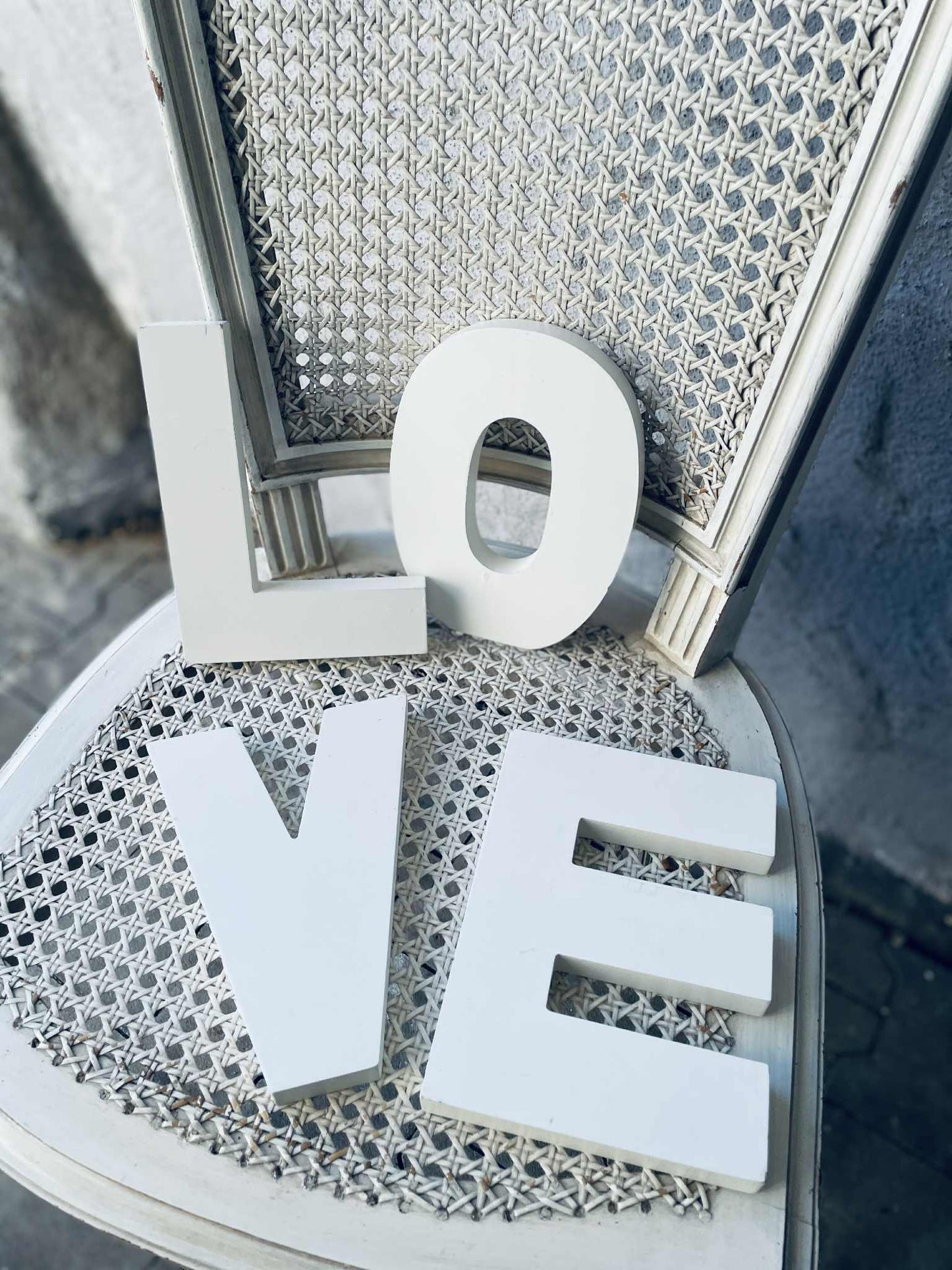 dekorácia na stenu, nápis, 20 x 16 cm