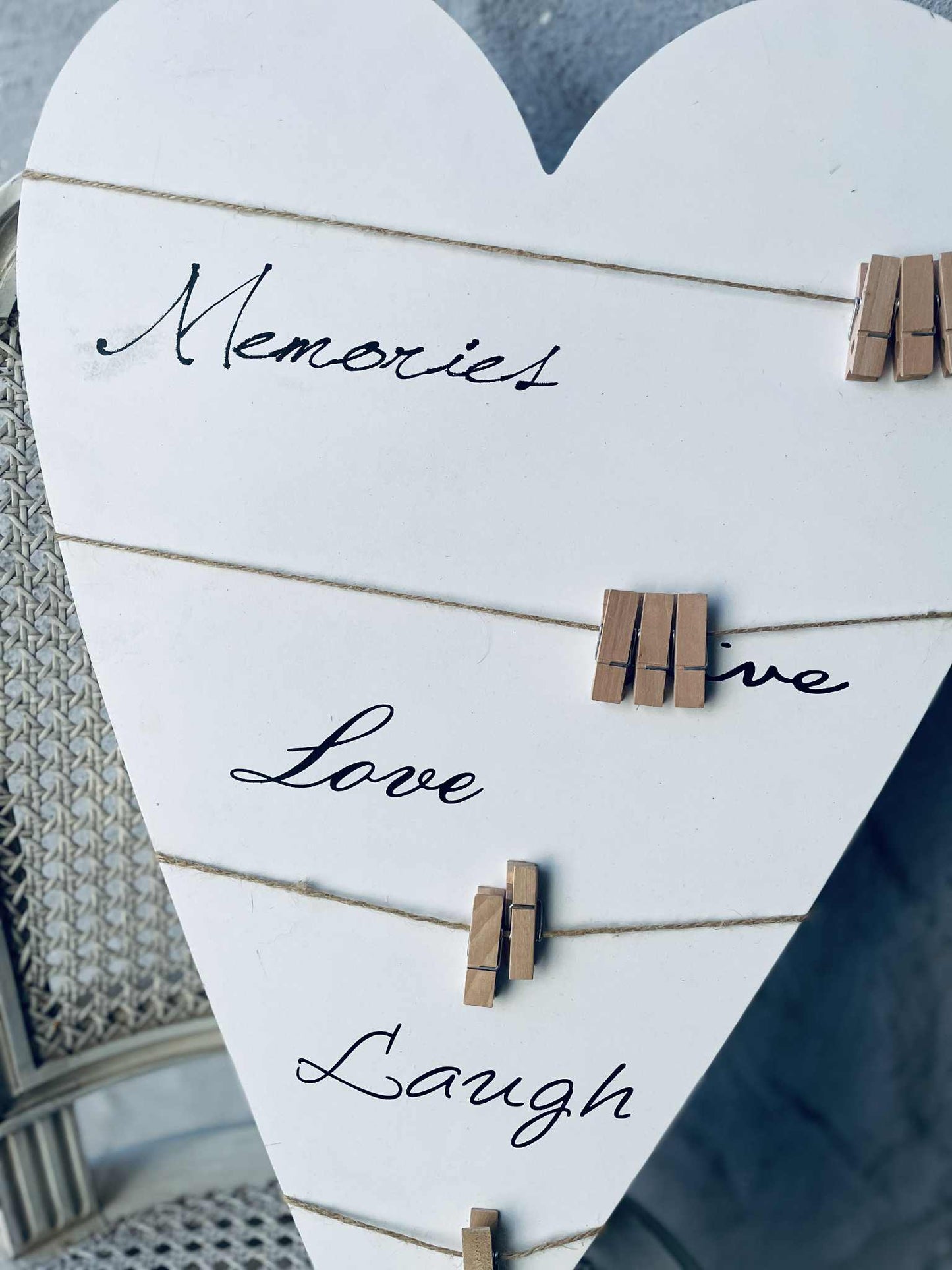 srdce, nástenka, drevo, 62 x 43 cm