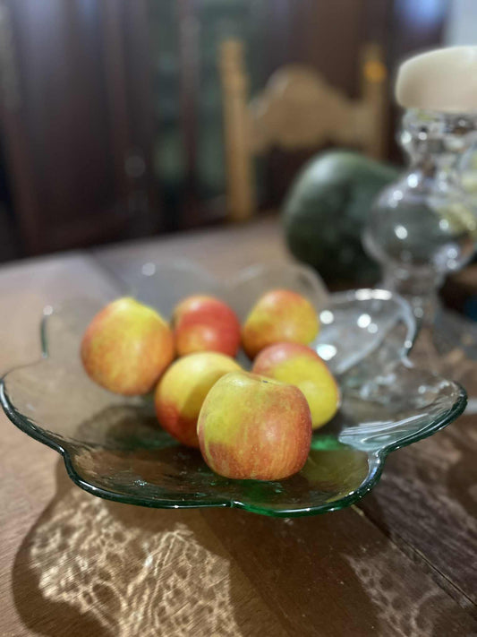 podnos, sklo, 8 x 31 cm