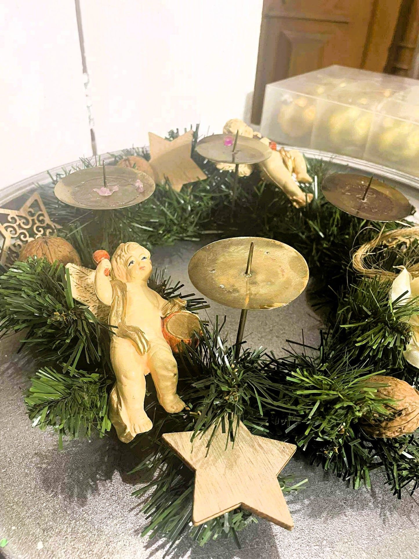 vianočný veniec, priemer 30 cm