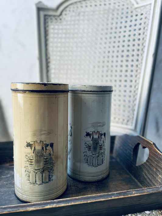 stará plechovka, 21 x 11 cm