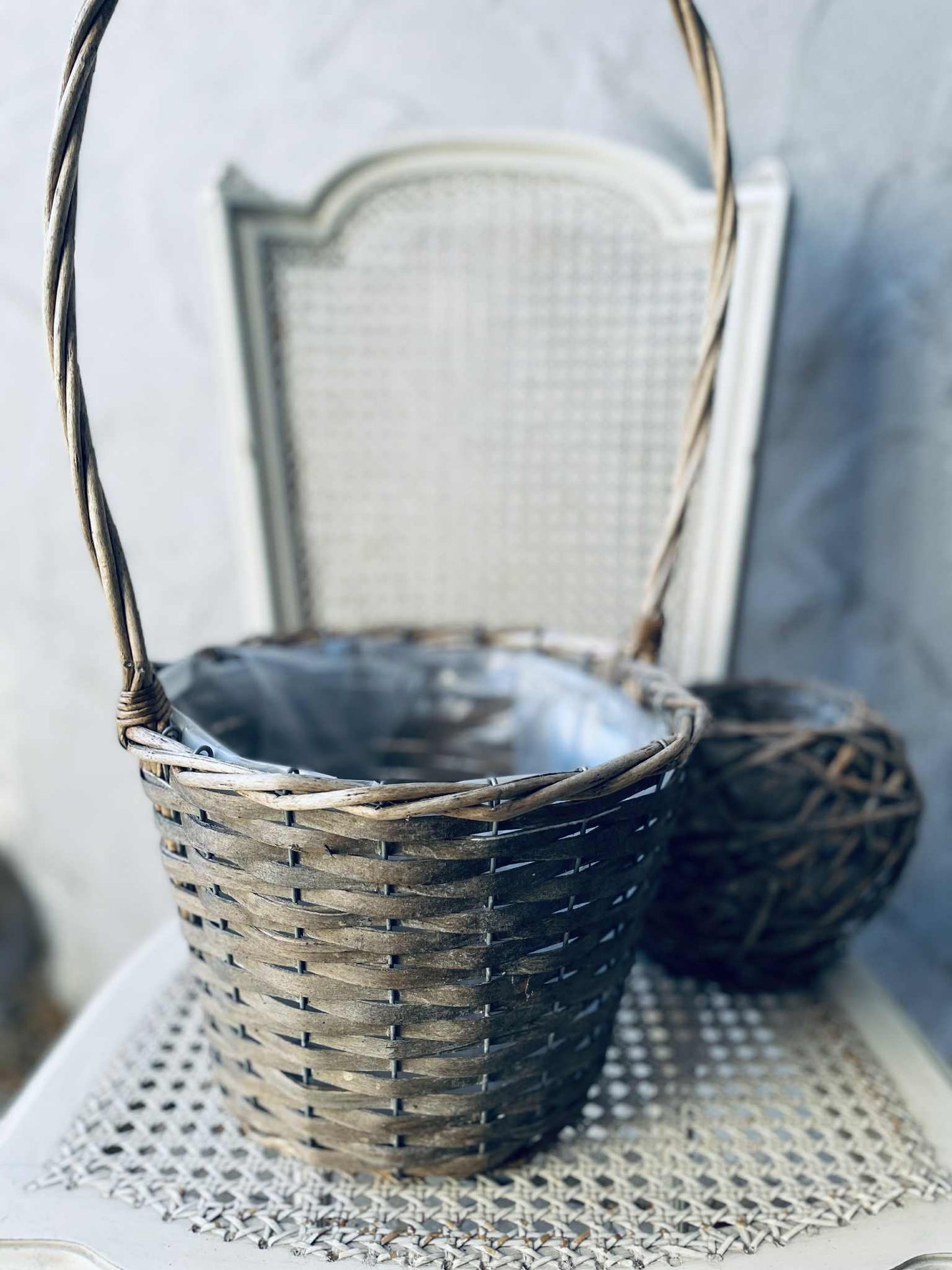 košík, 19 x 27 cm, max výška 56 cm