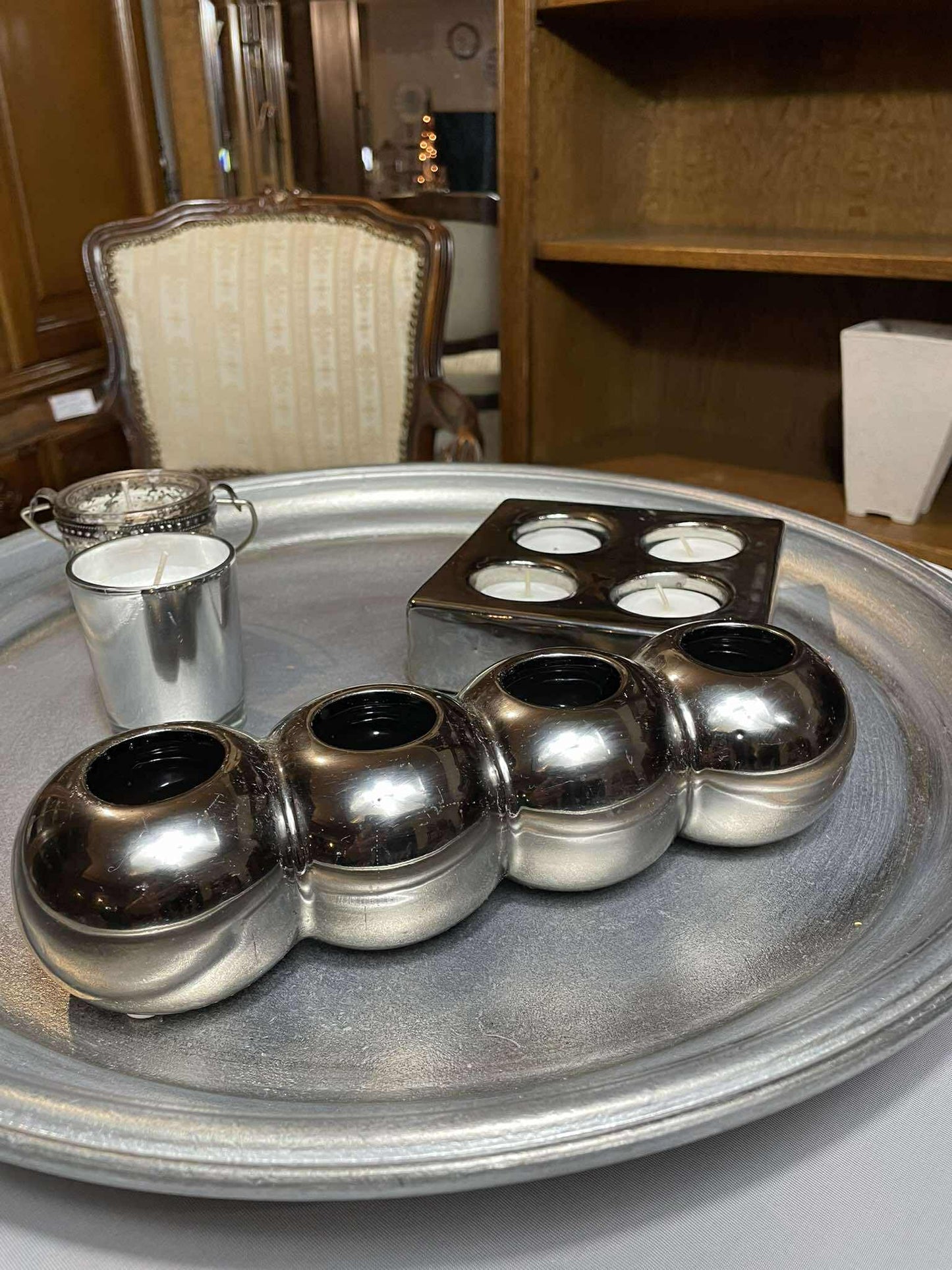 Váza, sklo, 7x25x7 cm