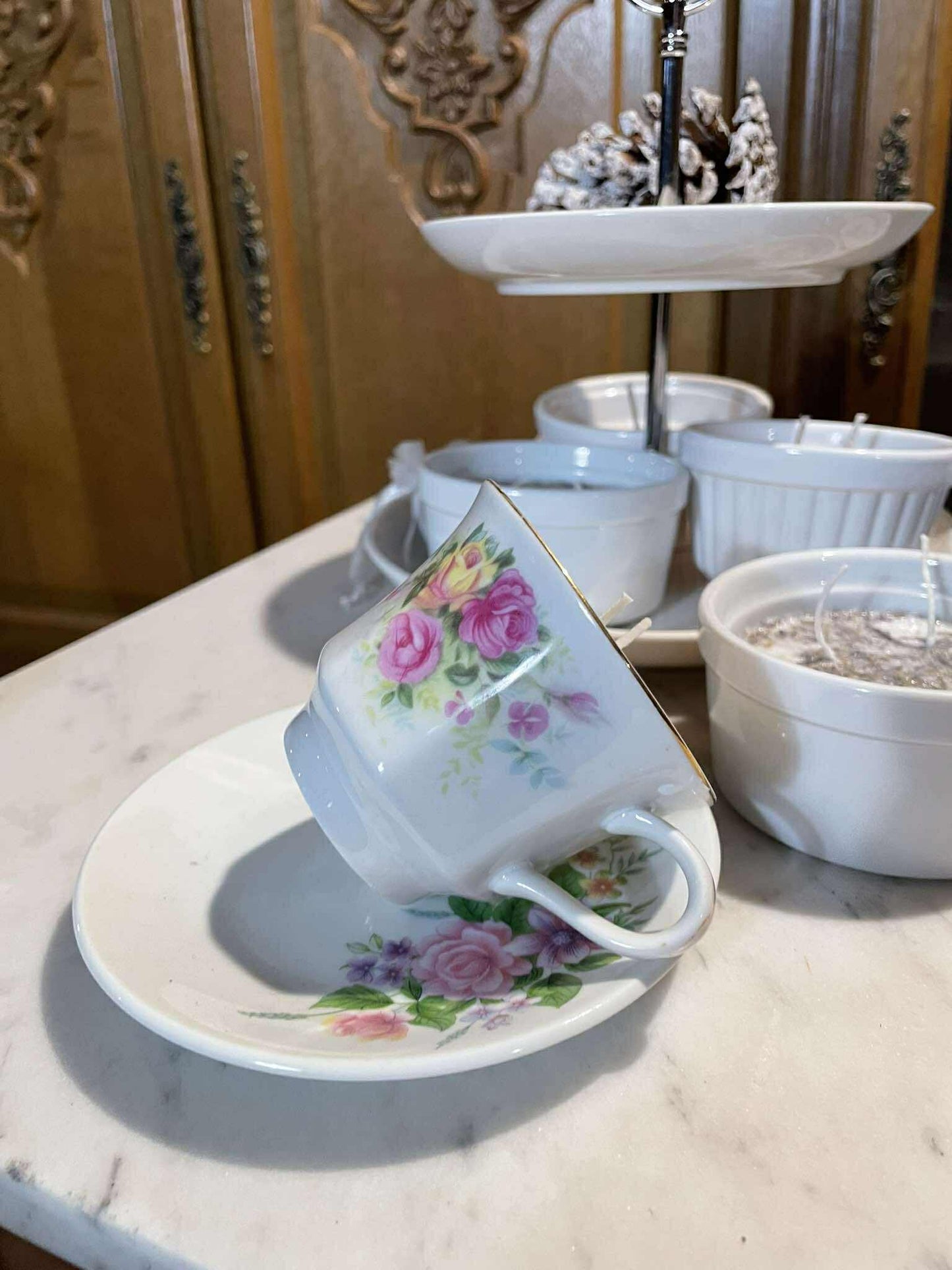 Sviečka v porceláne