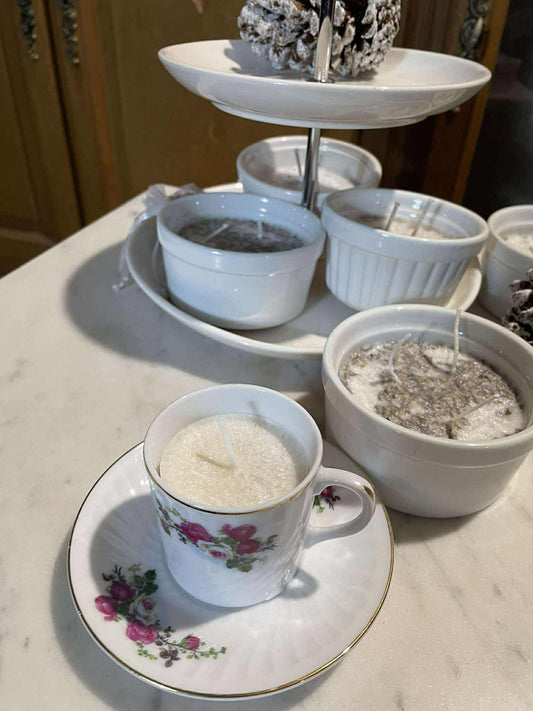 Sviečka v porceláne