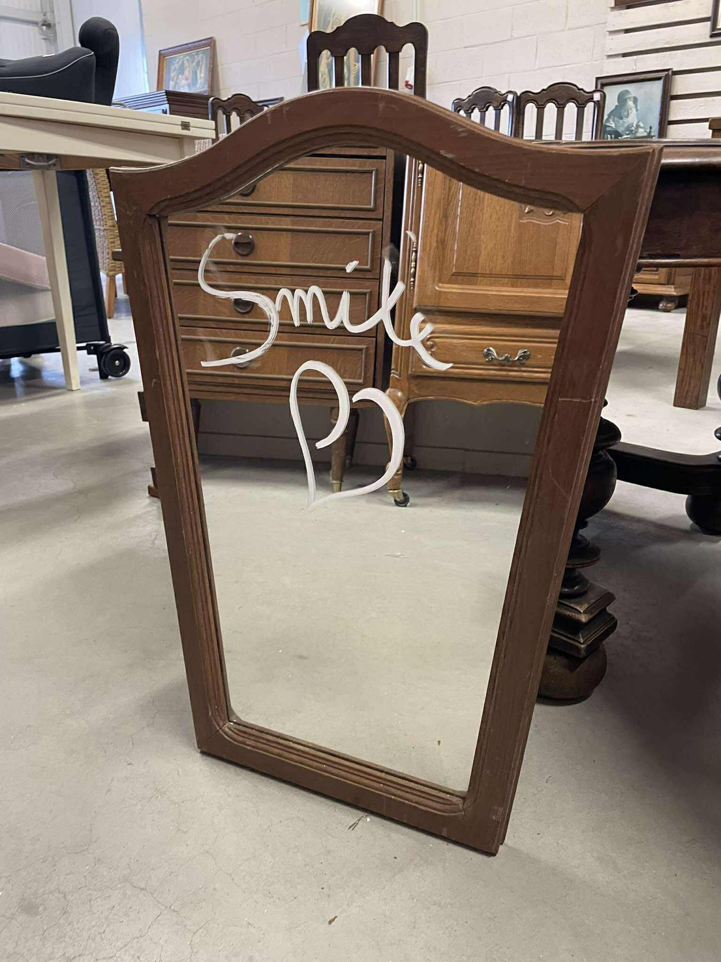 Zrkadlo, masív, 60x44 cm