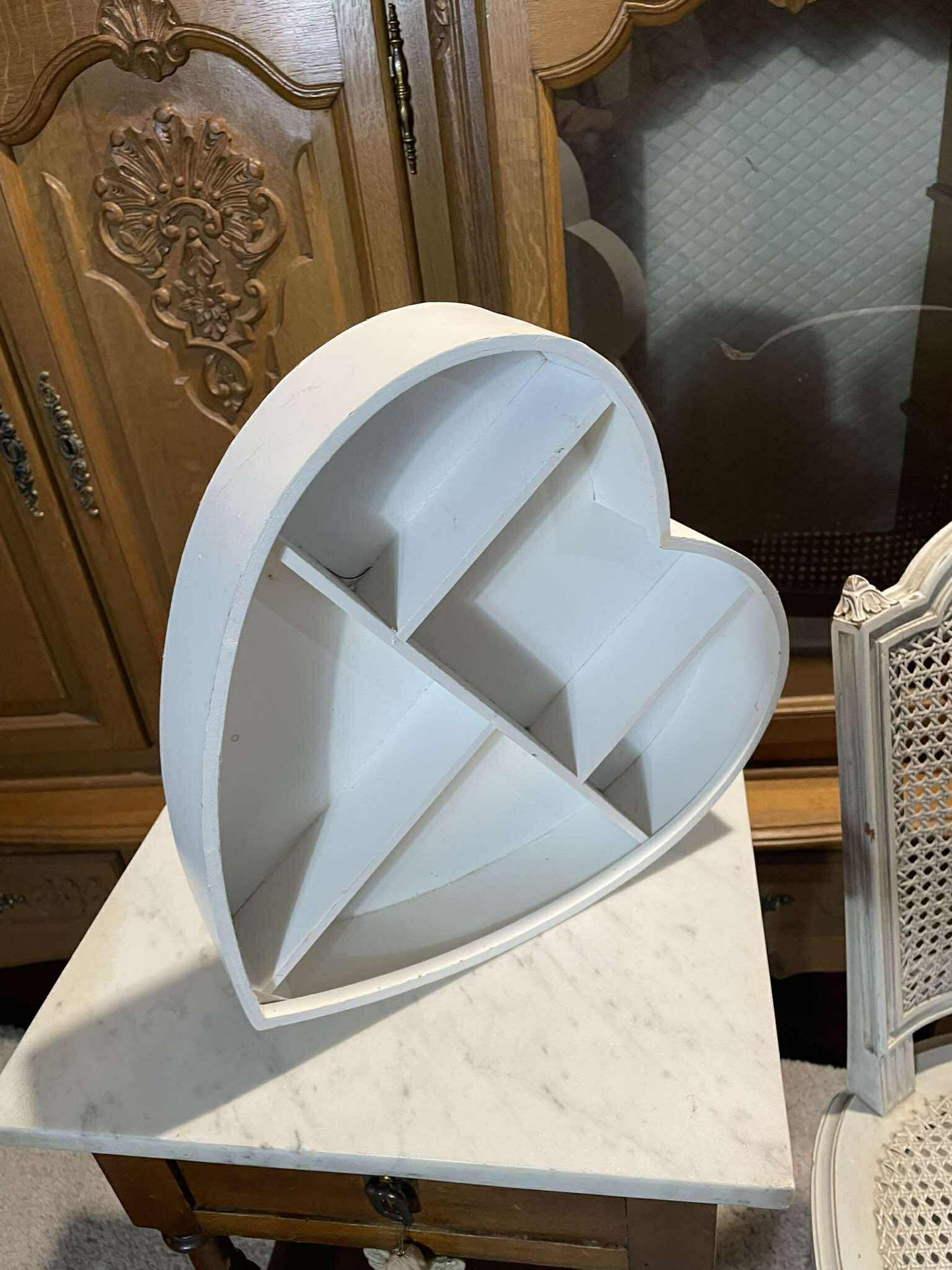 Polička na stenu, drevo, 35x35x7 cm