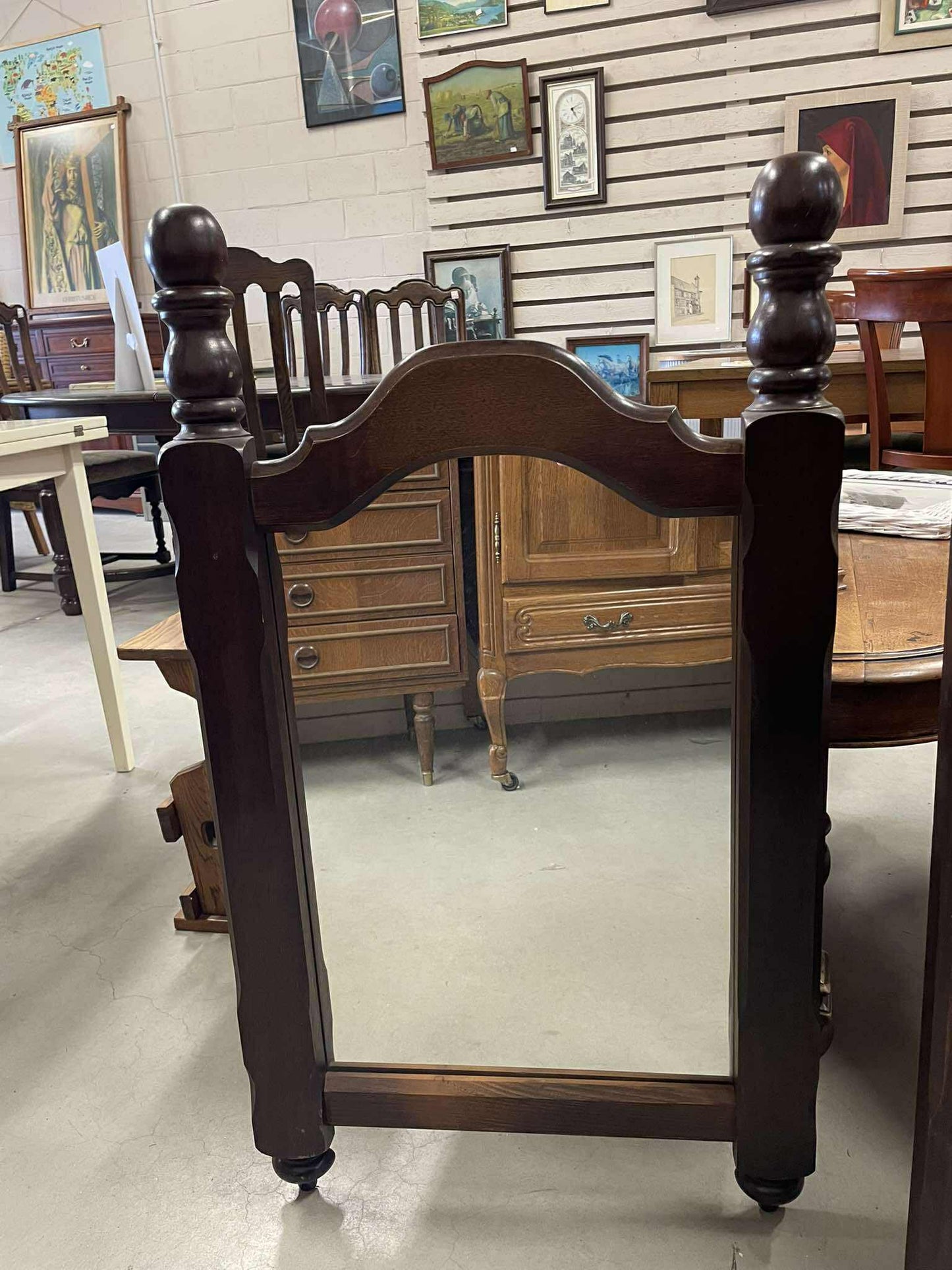 Zrkadlo masív, 2ks, v 95, s 56 cm