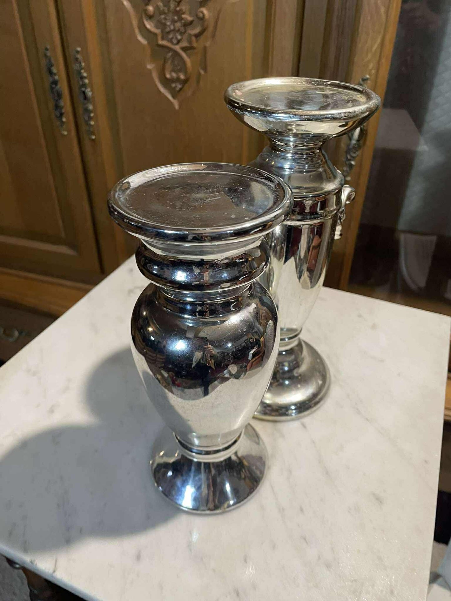 Svietnik, sklo, v 22 cm