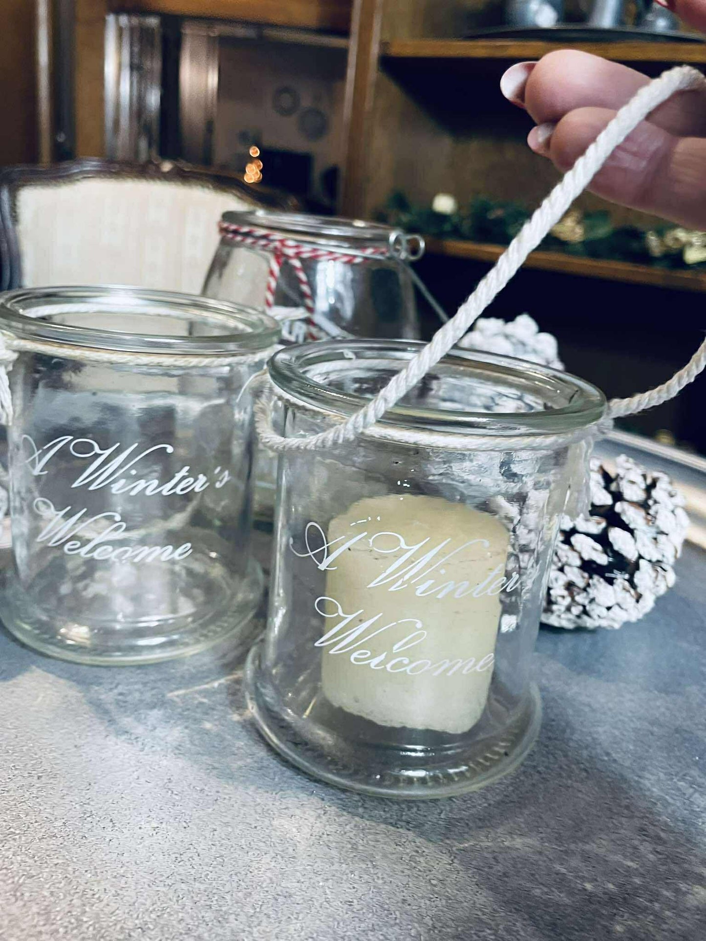 Svietnik, sklo, 11x9 cm