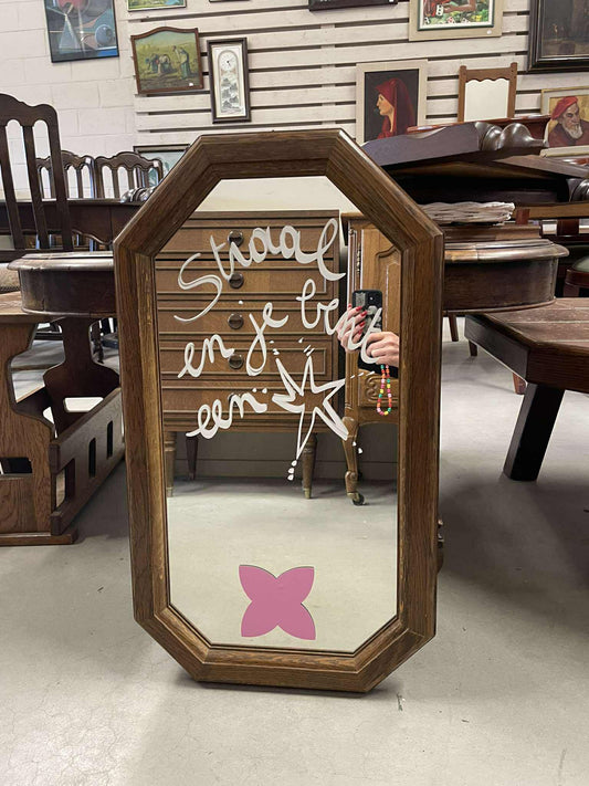 Zrkadlo masív, 70x 40 cm