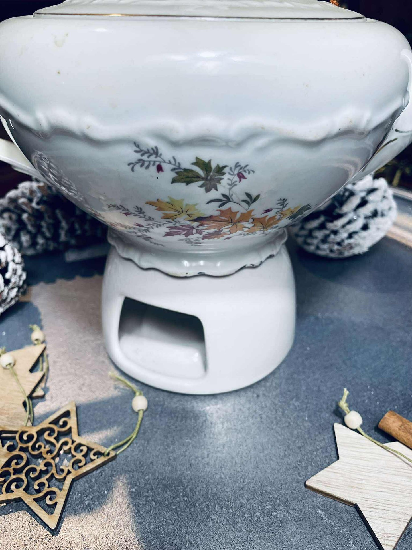 Keramika, podstavec na ohrev, 9x13 cm