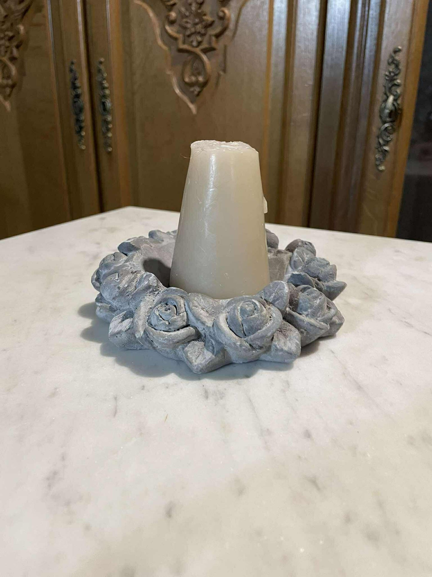 Svietnik, kameň, 3x14 cm