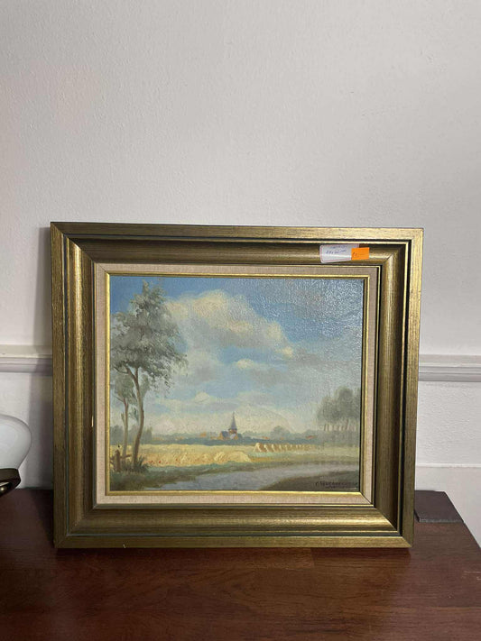 Platno, olej, 47x42 cm