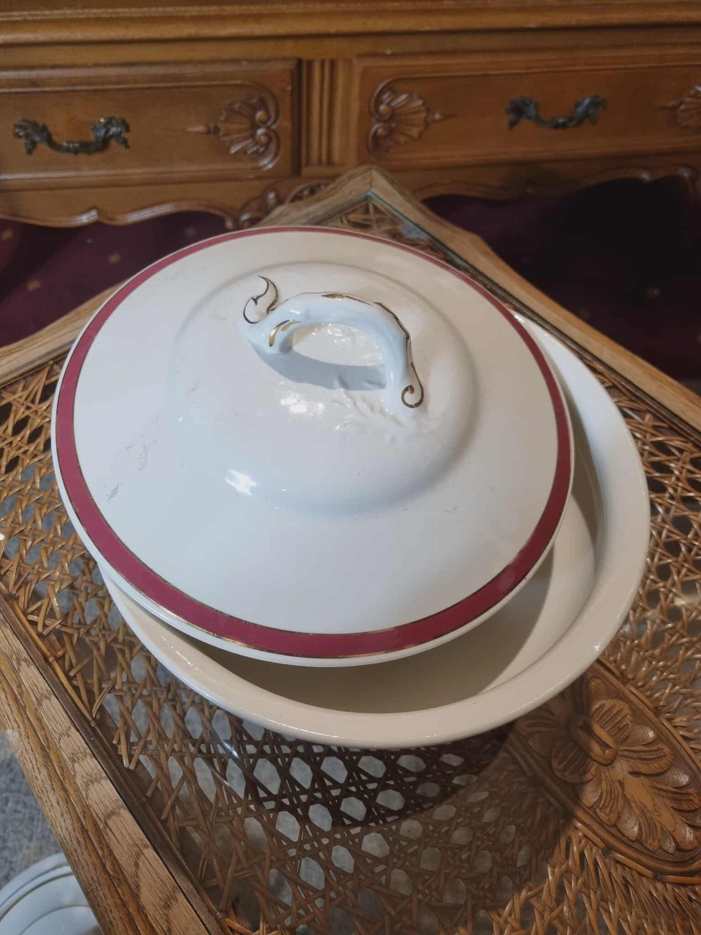 Polievkova misa porcelanova a znacka