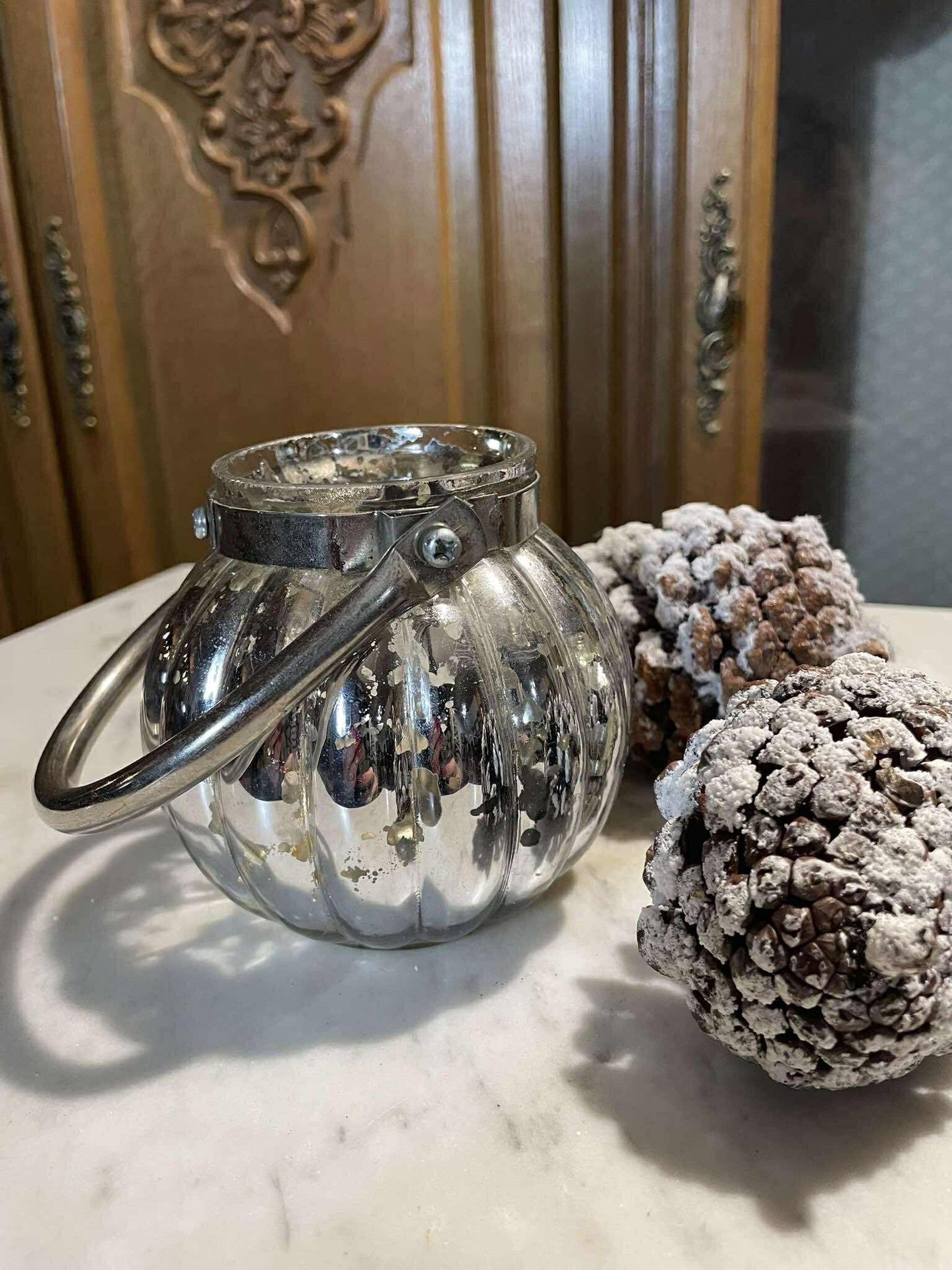 Svietnik, sklo, 10x6 cm