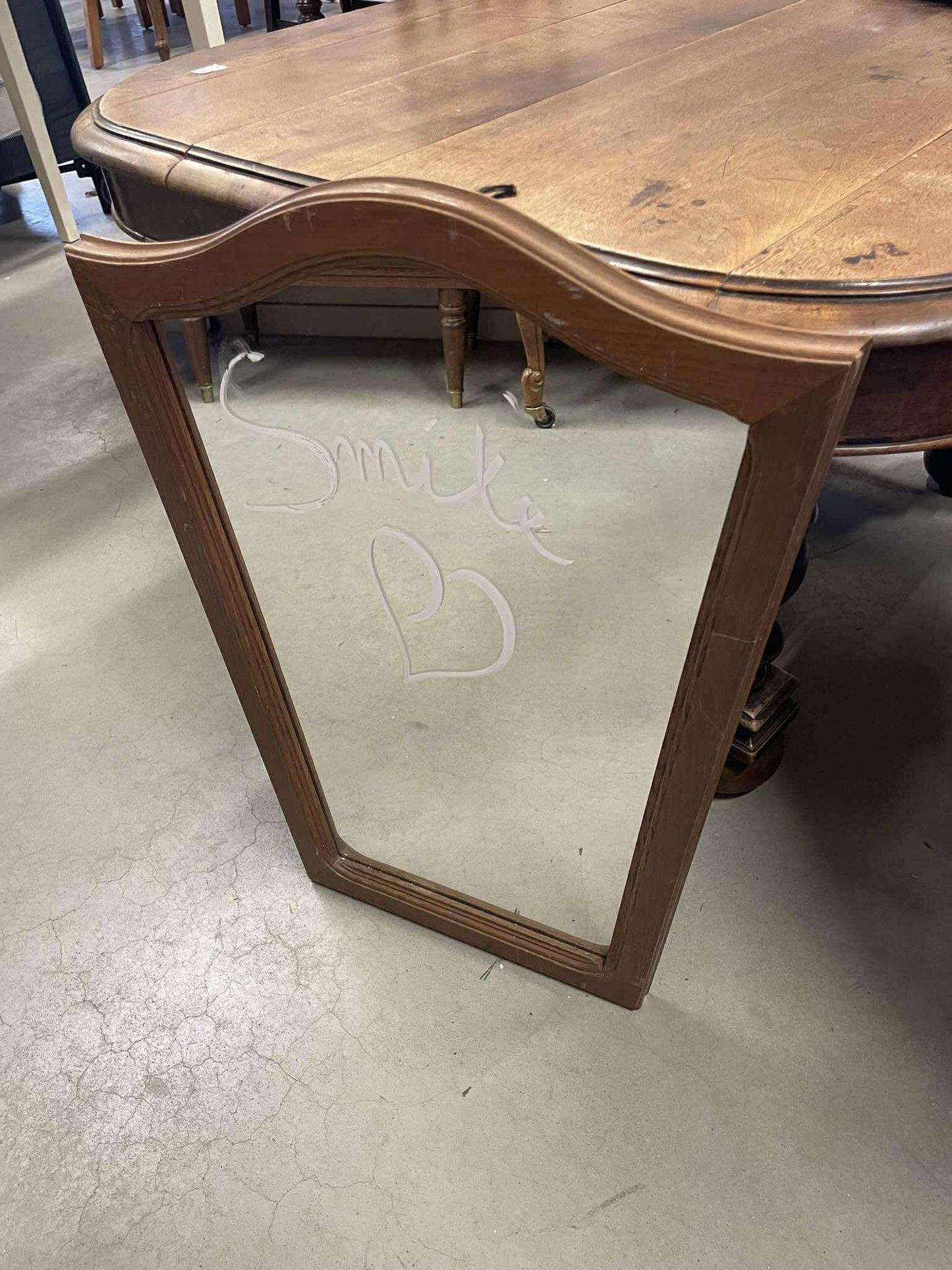 Zrkadlo, masív, 60x44 cm