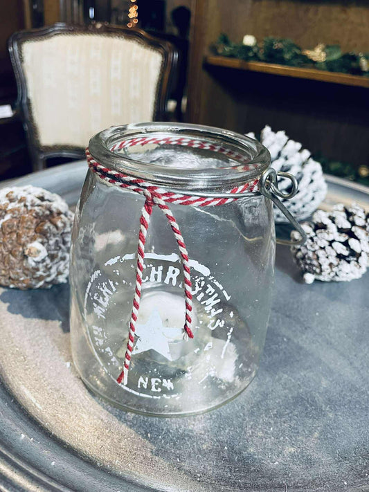 Svietnik, sklo, 13x10 cm