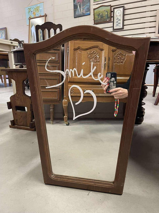 Zrkadlo, masív, 60x44 cm