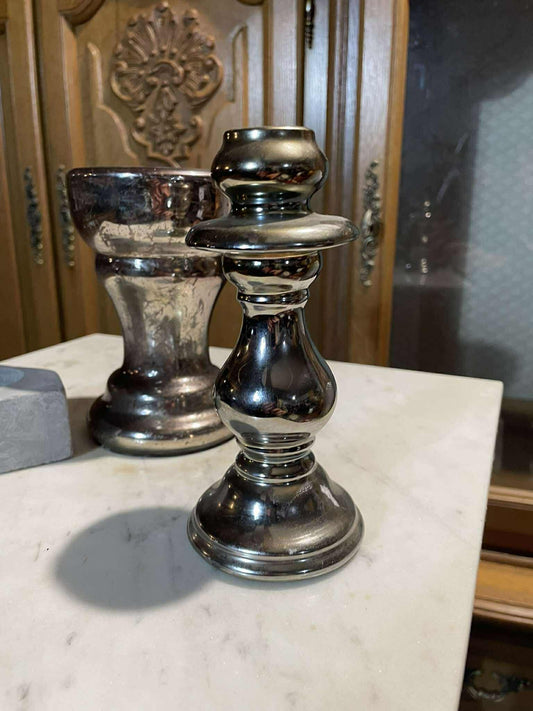 Svietnik, sklo, 16,5 cm