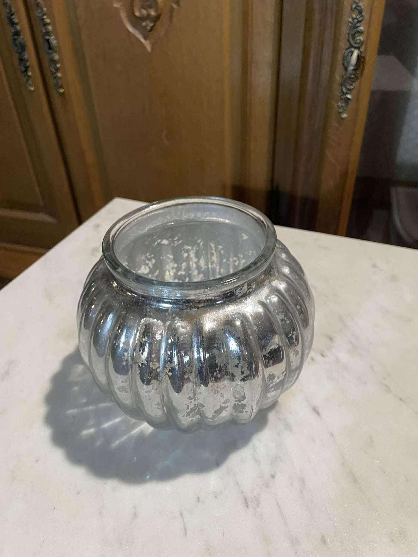 Svietnik, sklo, 12x9 cm