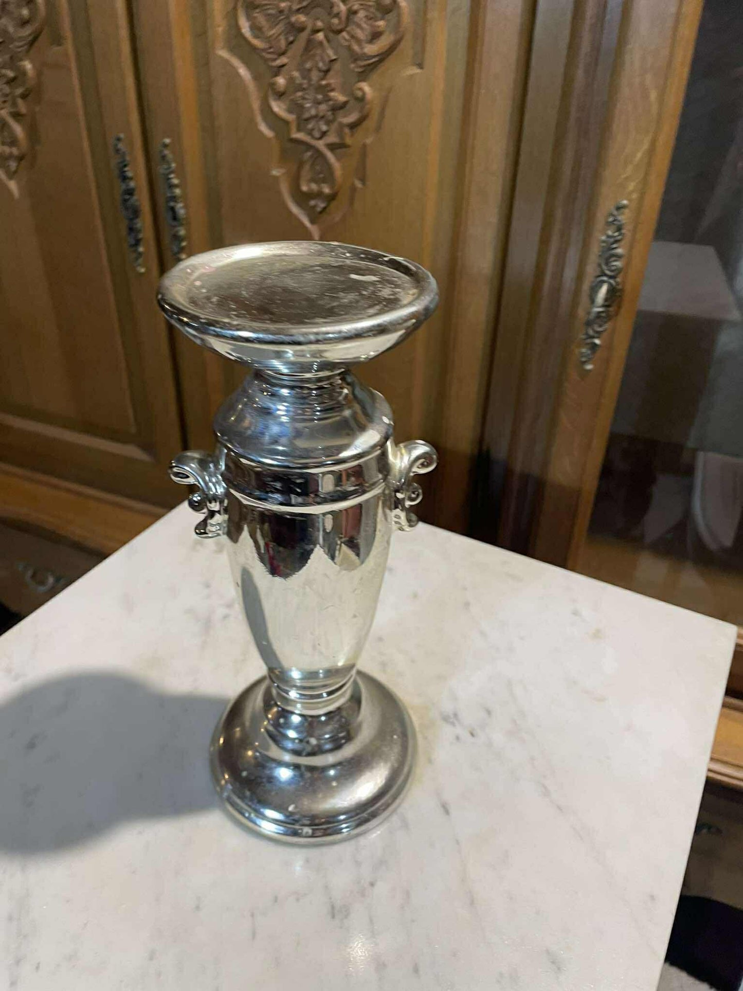 Svietnik, sklo, v 26 cm