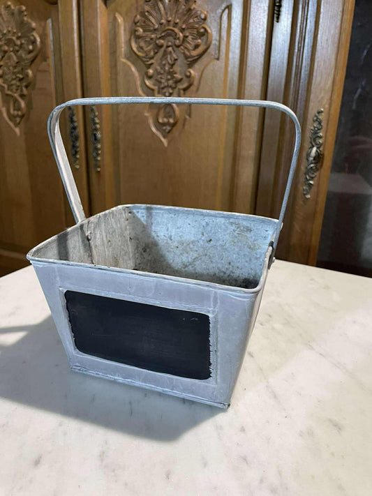 Kvetináč kov, 15c15x9 cm