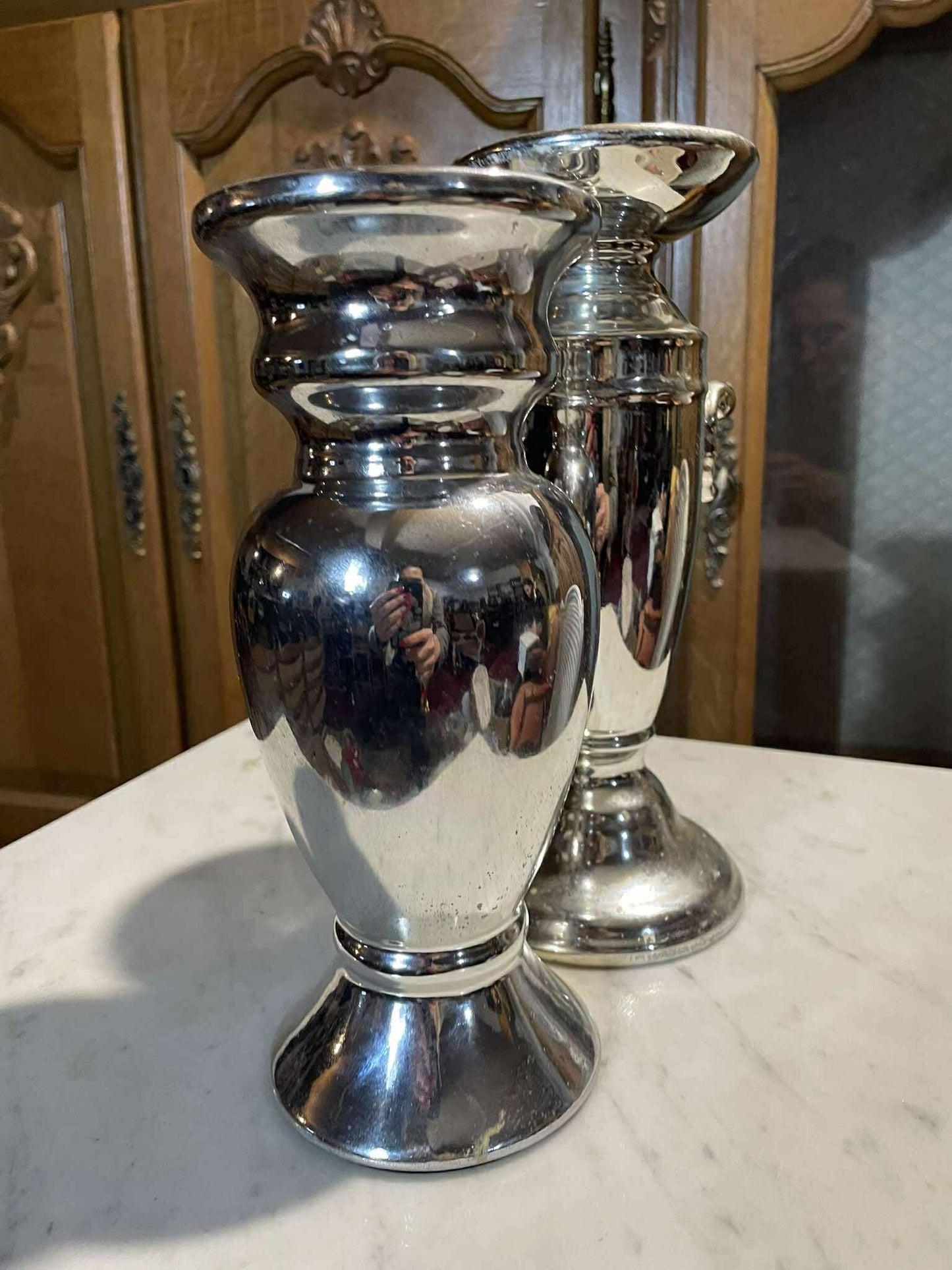 Svietnik, sklo, v 22 cm