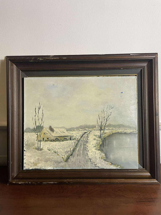 Platno, olej, 40x50 cm