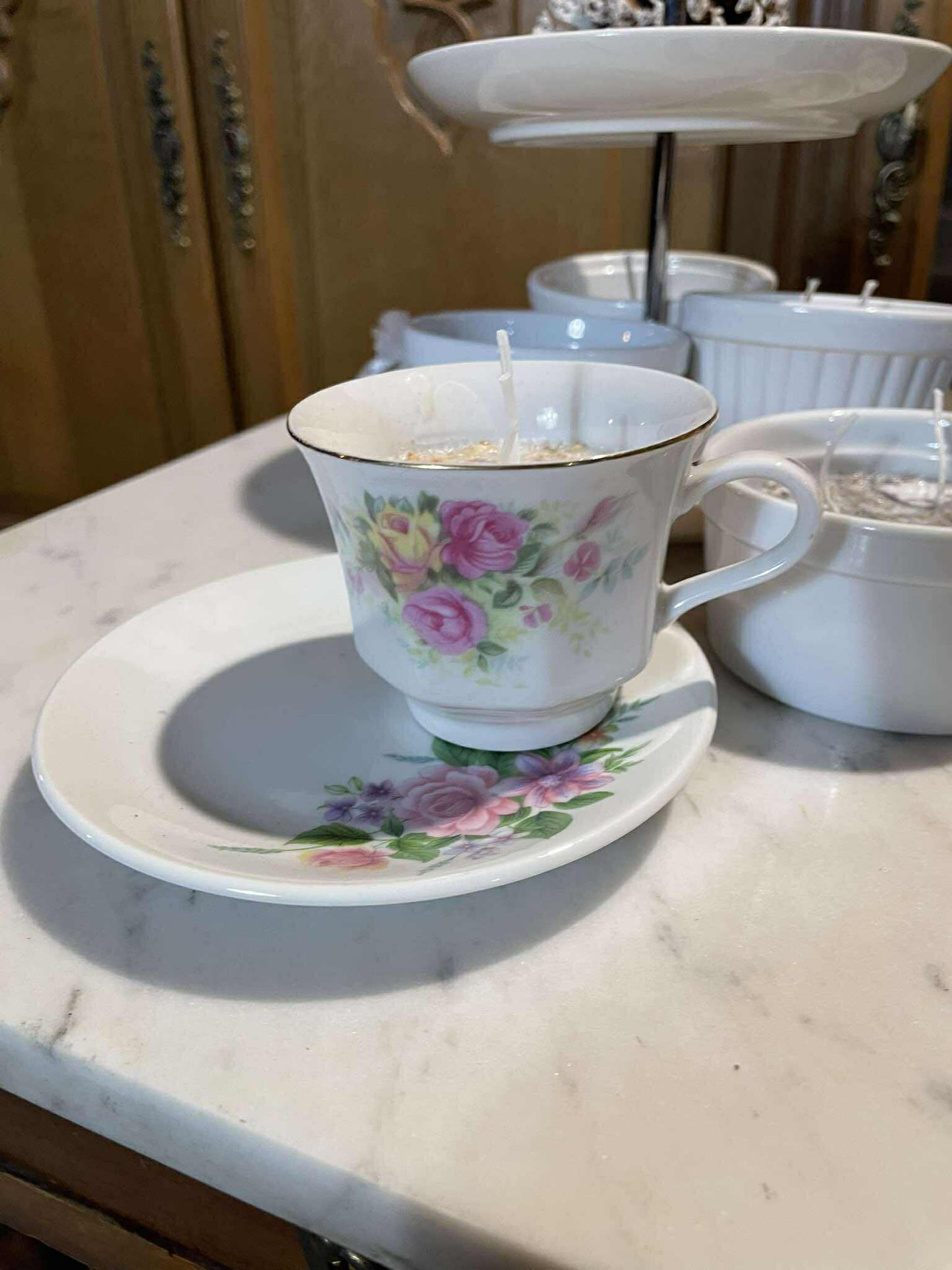 Sviečka v porceláne