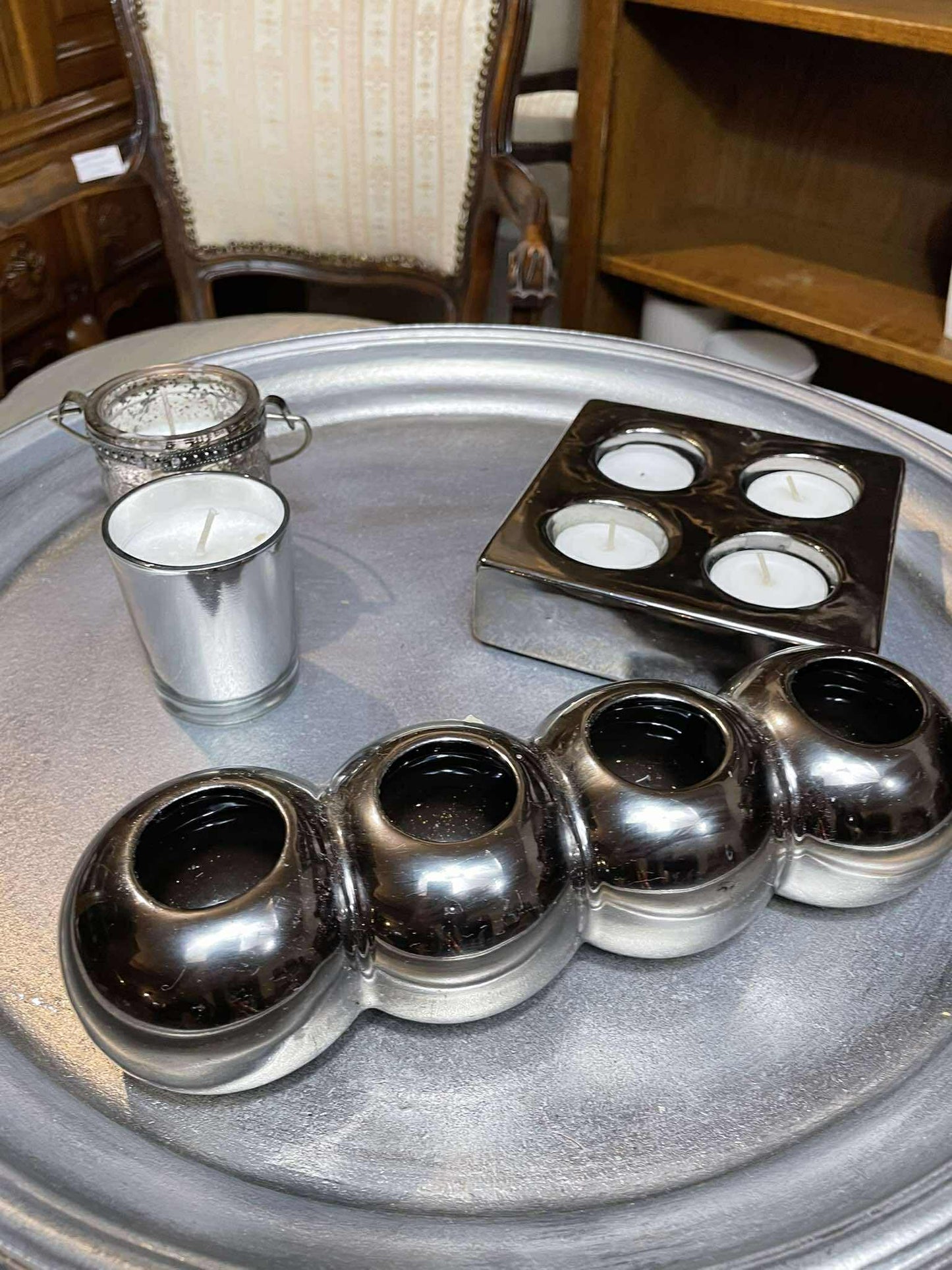 Váza, sklo, 7x25x7 cm