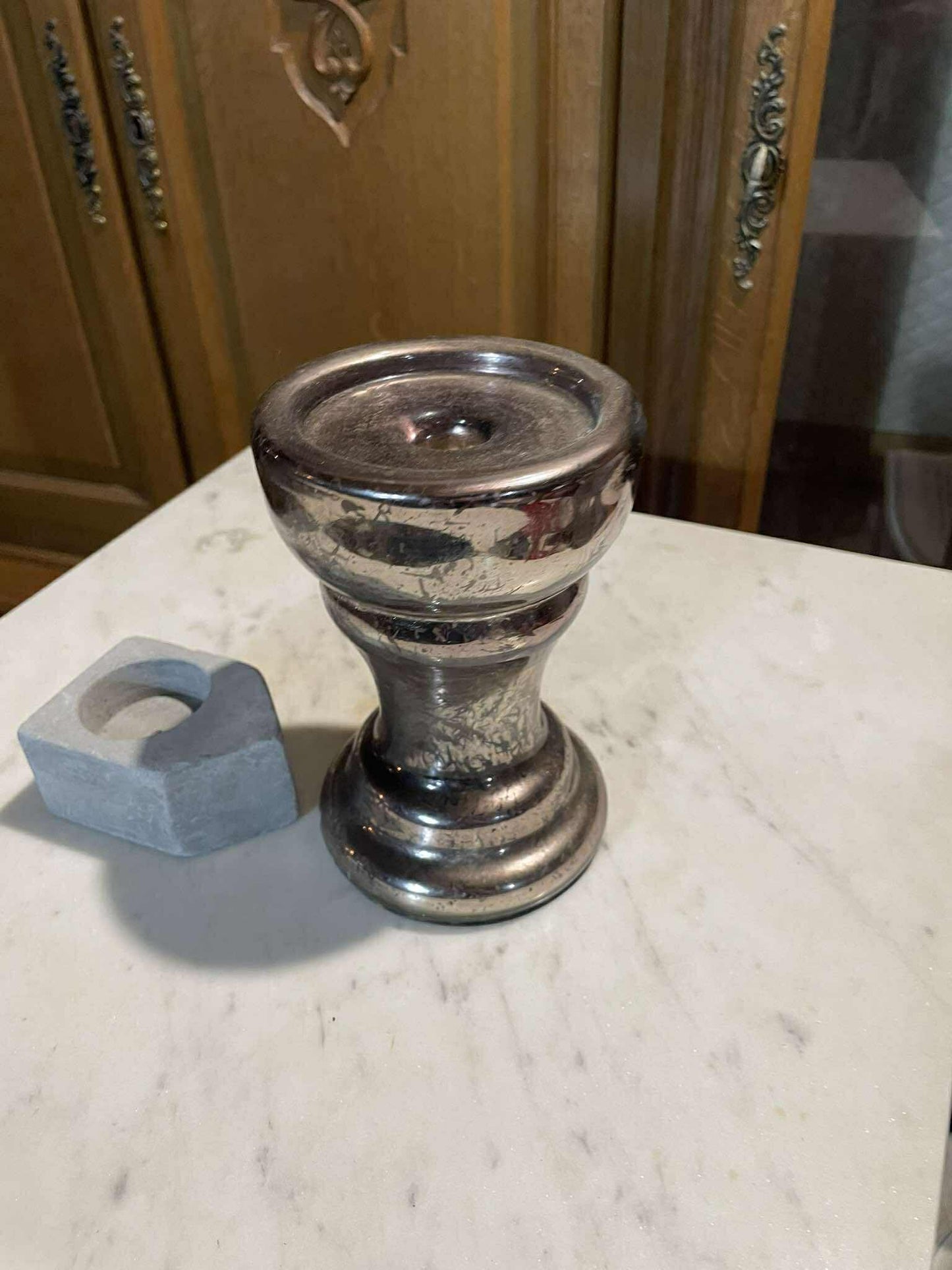 Svietnik, sklo, 15x10