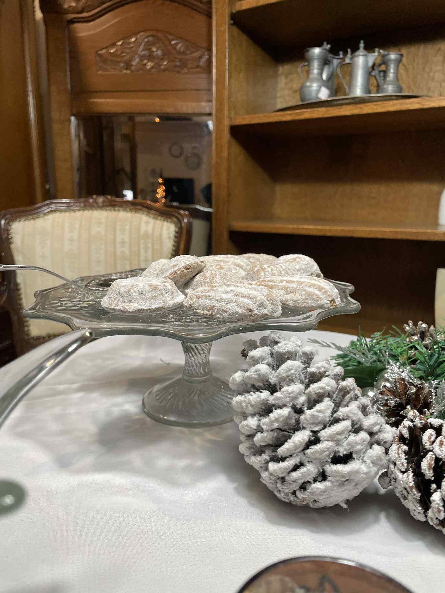 podnos, sklo, 10 x 25 cm